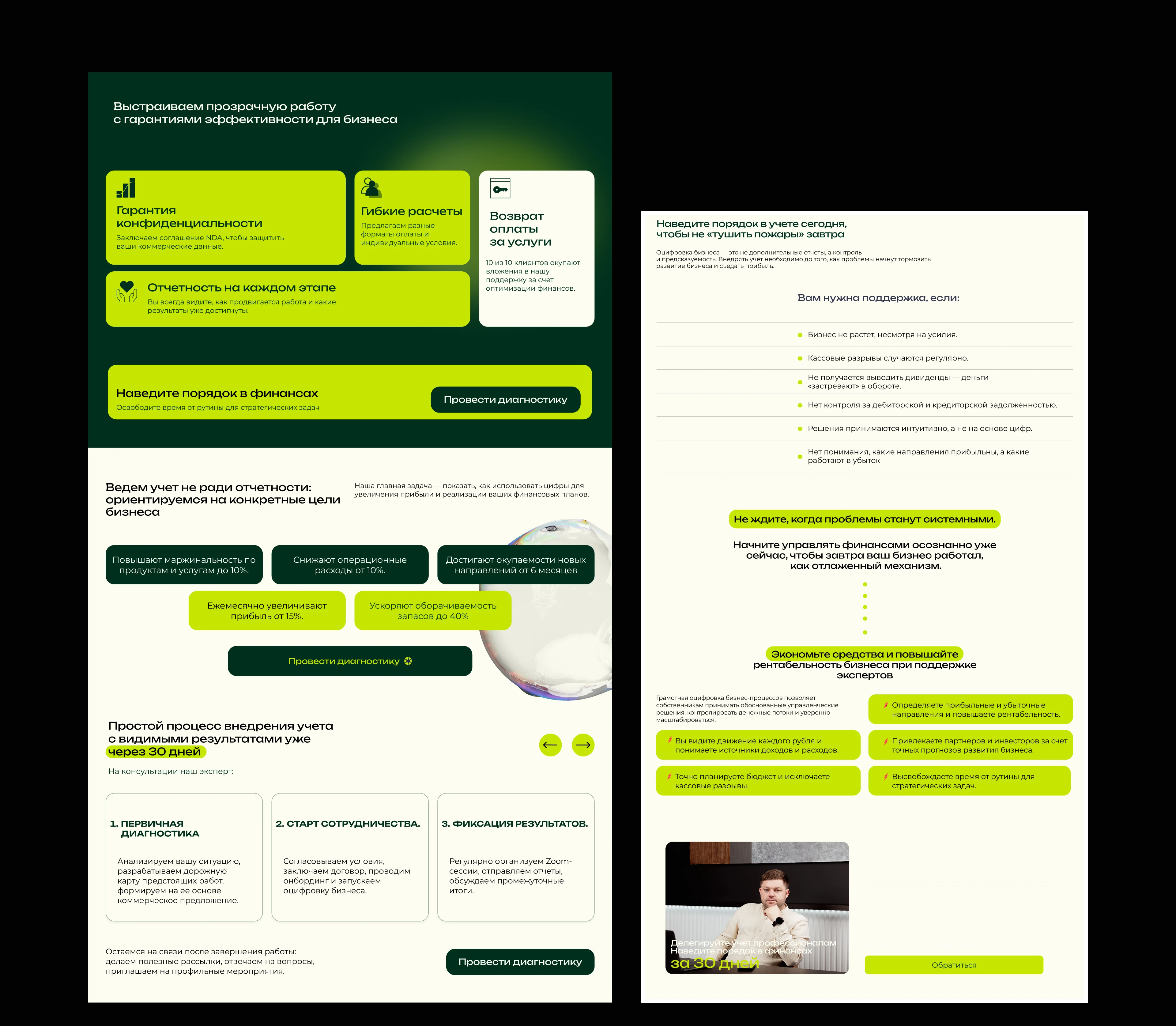 Сайт для консалтинга — Изображение №11 — Интерфейсы, Брендинг на Dprofile