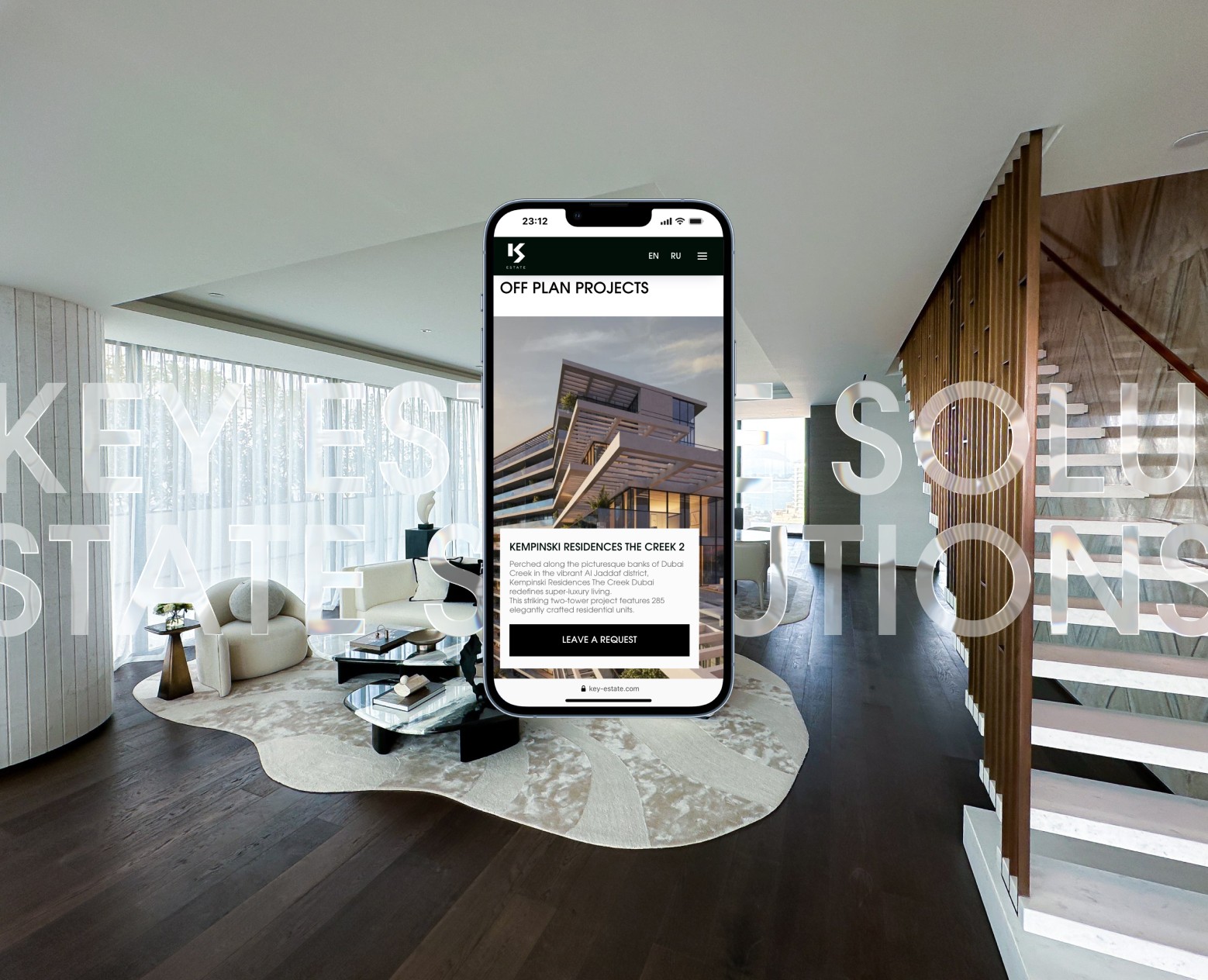 Сайт для агентства недвижимости — Интерфейсы, Брендинг на Dprofile