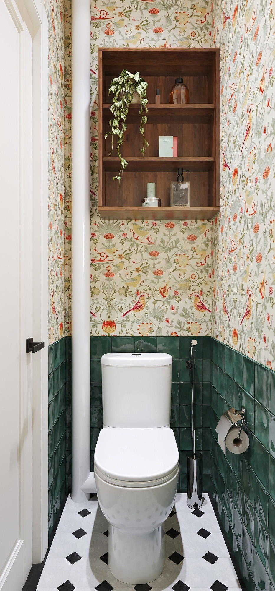 3D визуализация | Винтажная квартира, Рязань — Изображение №14 — Иллюстрация, 3D на Dprofile