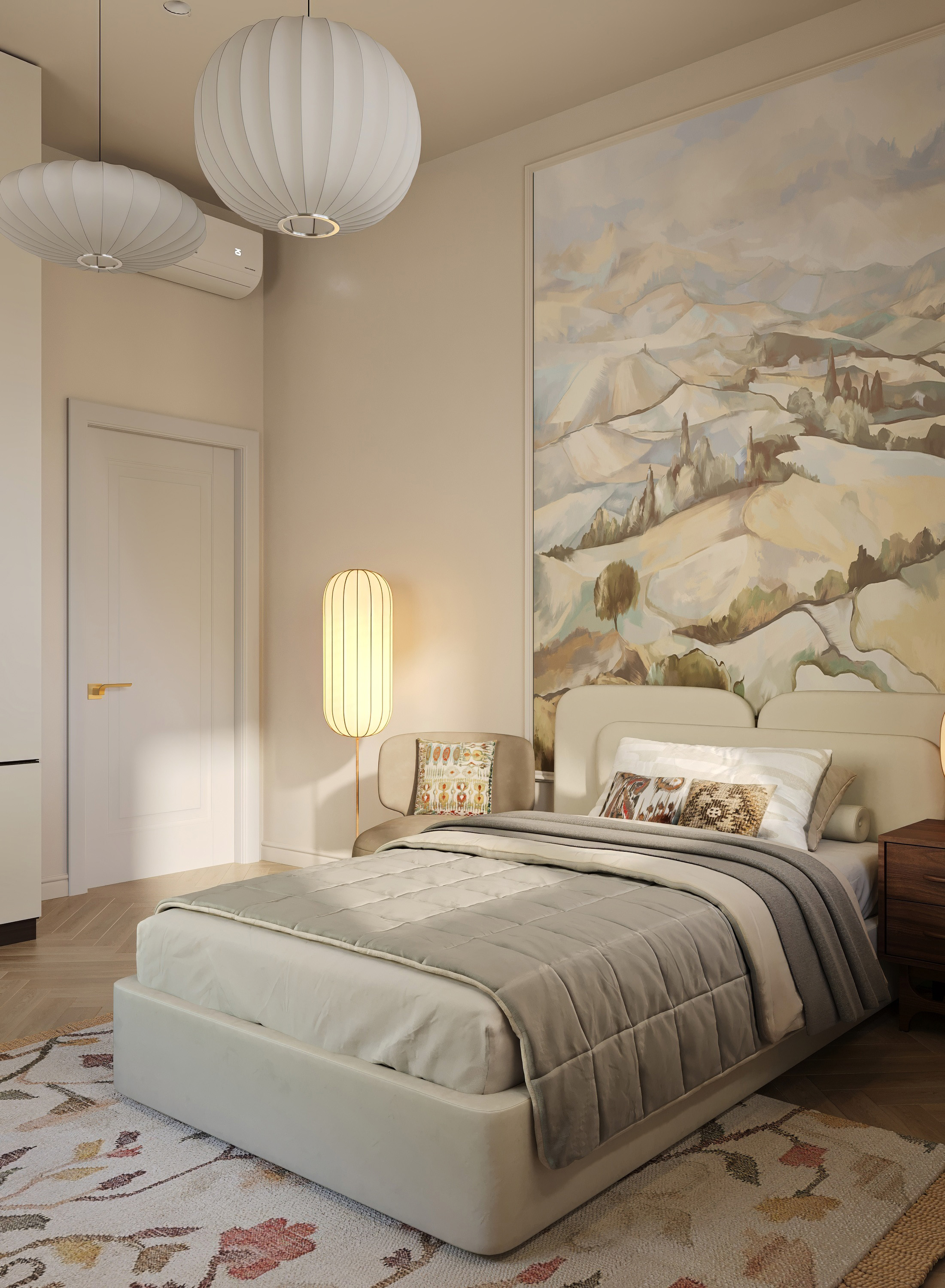 Детская в загородном доме — Изображение №5 — Иллюстрация, 3D на Dprofile