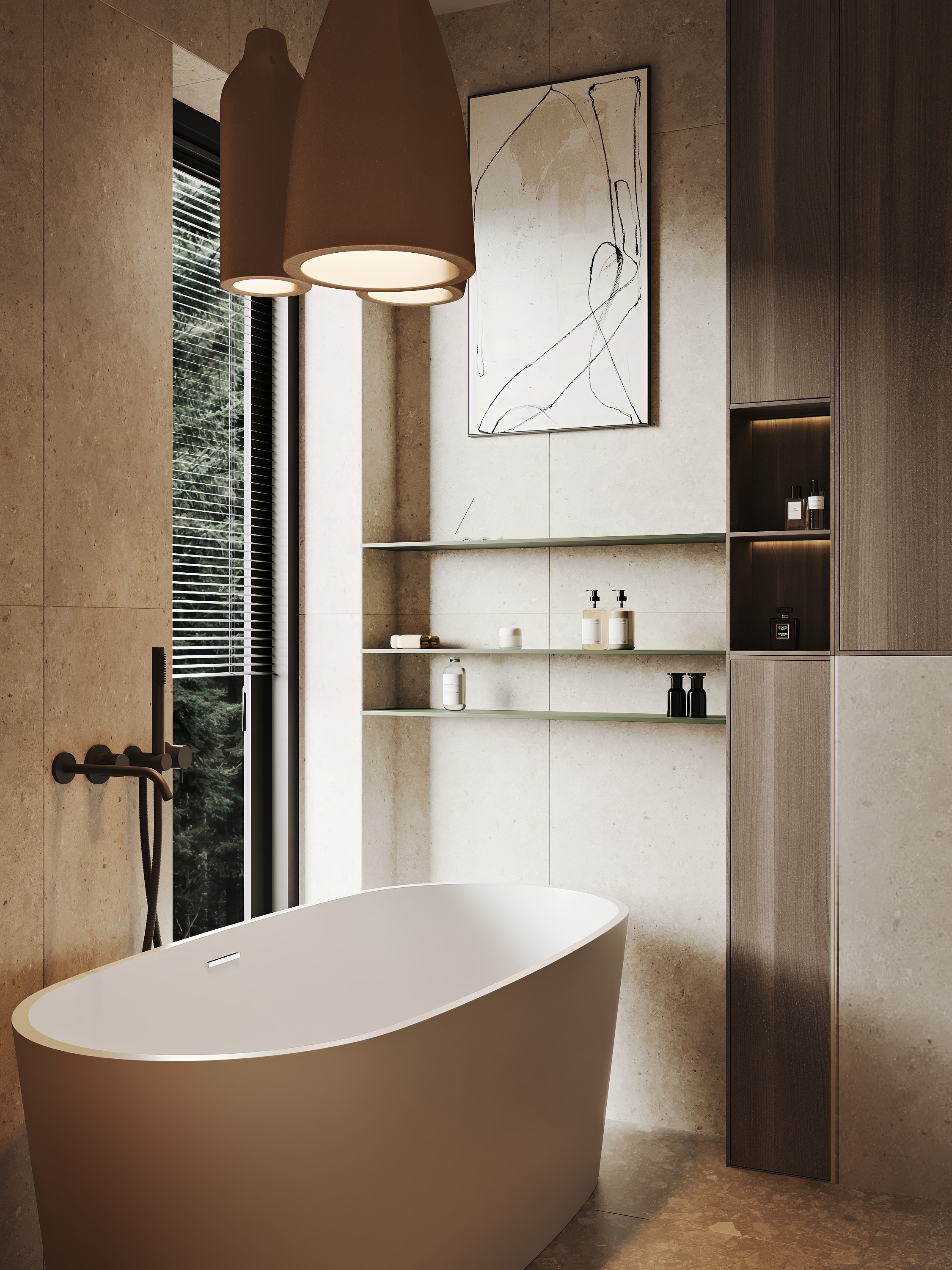 Загородный дом Зеленые кварталы — Изображение №11 — Иллюстрация, 3D на Dprofile