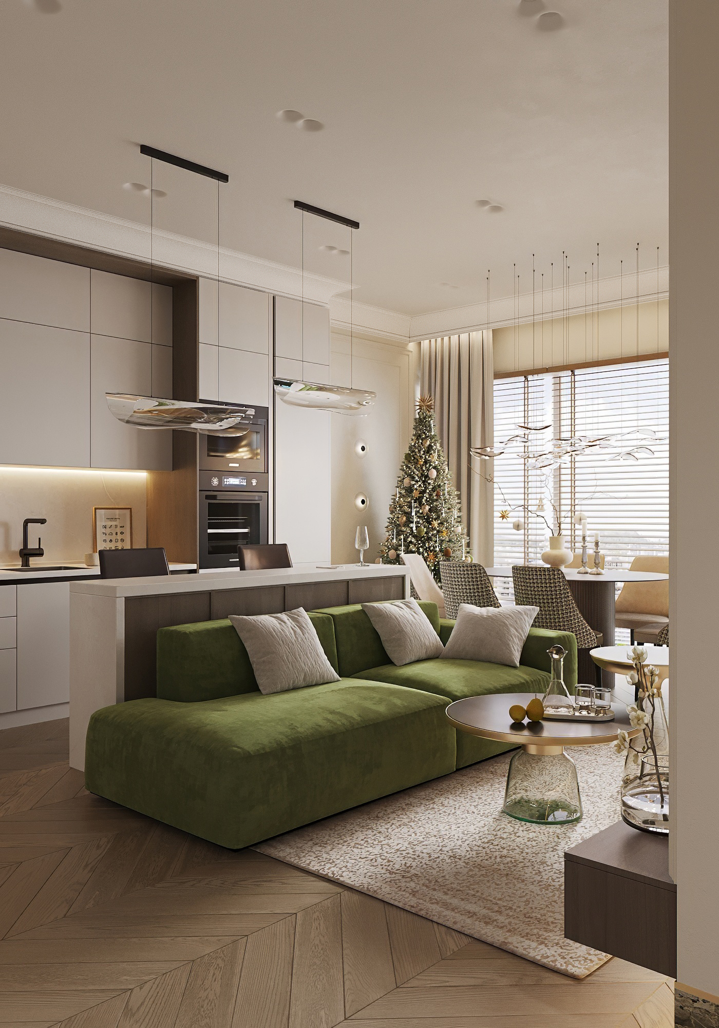 3D визуализация | Апартаменты — Изображение №1 — 3D, Архитектура на Dprofile