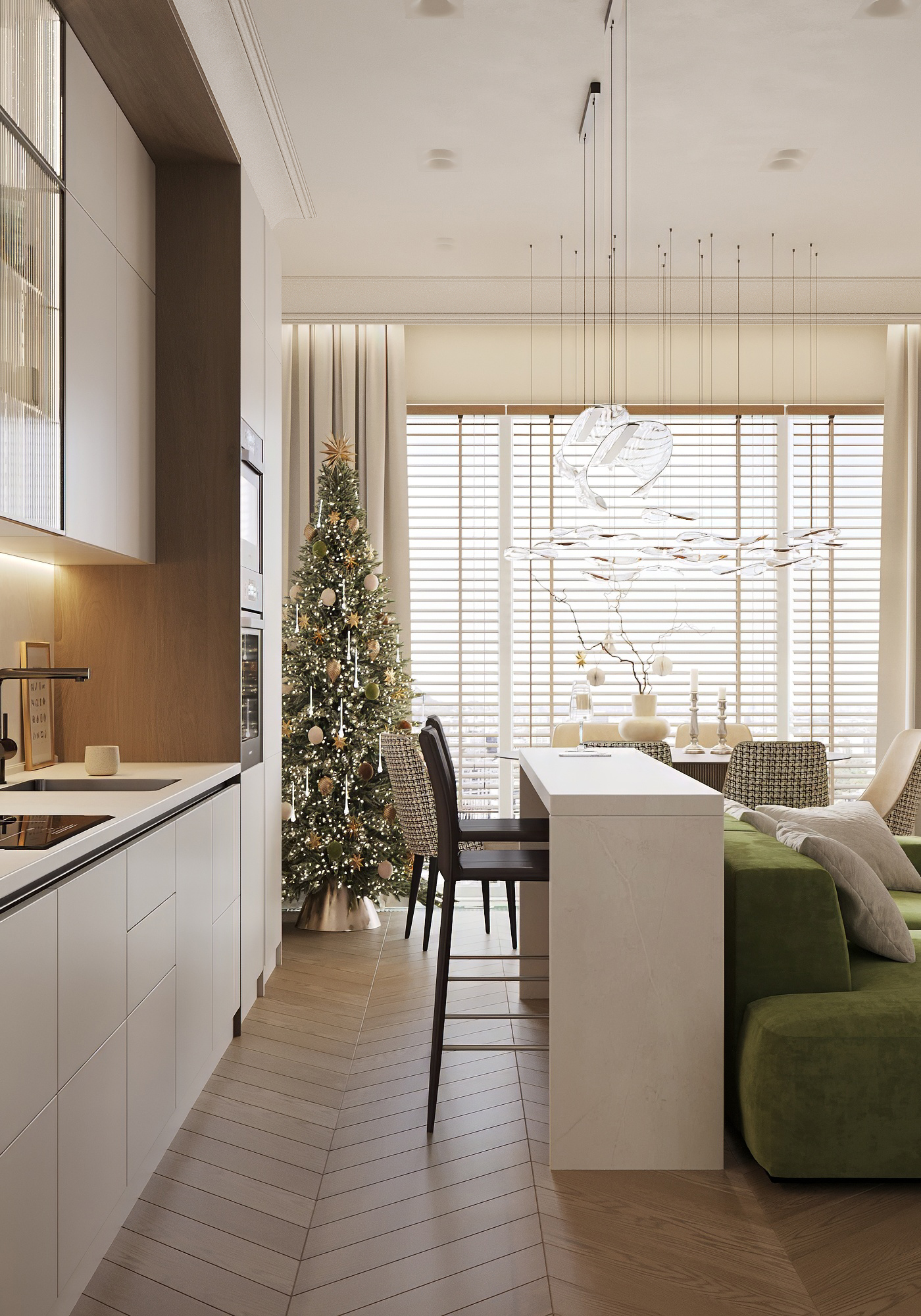 3D визуализация | Апартаменты — Изображение №5 — 3D, Архитектура на Dprofile