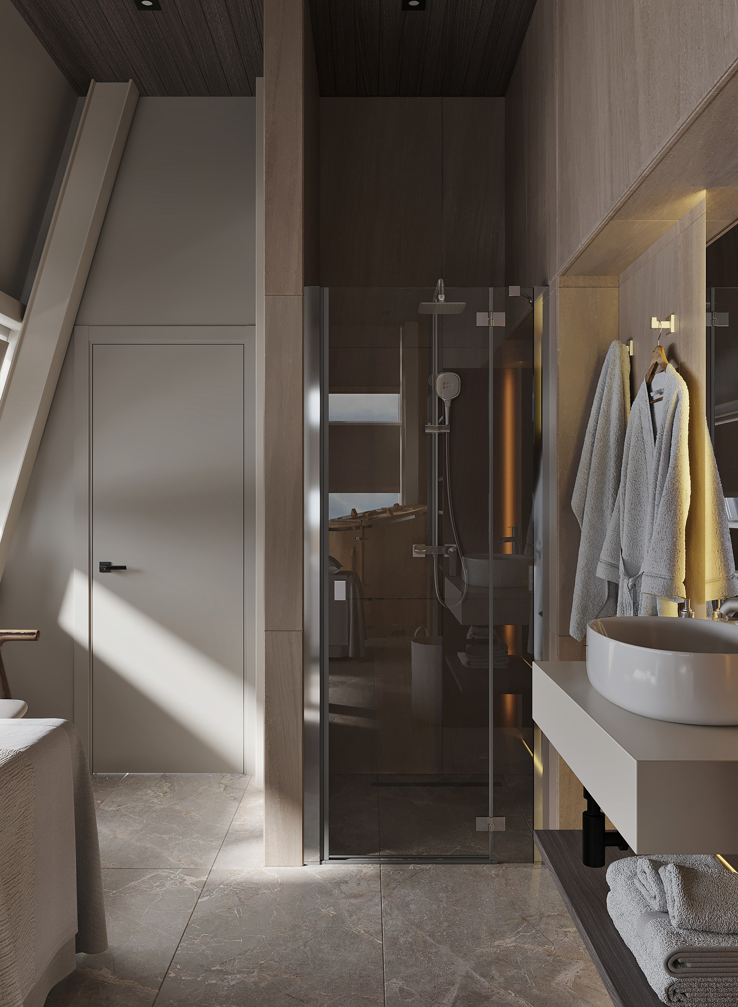 Физкультурно-оздоровительный комплекс, Москва — Изображение №12 — Иллюстрация, 3D на Dprofile