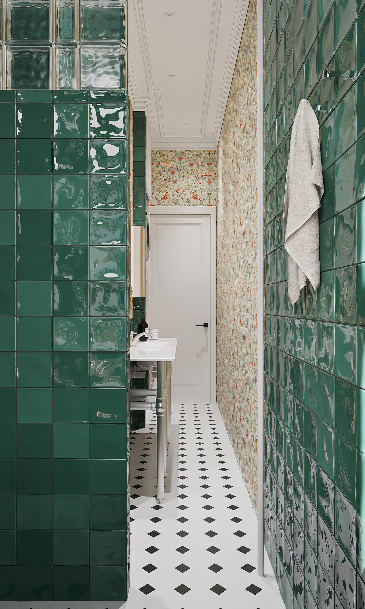 3D визуализация | Винтажная квартира, Рязань — Изображение №12 — Иллюстрация, 3D на Dprofile