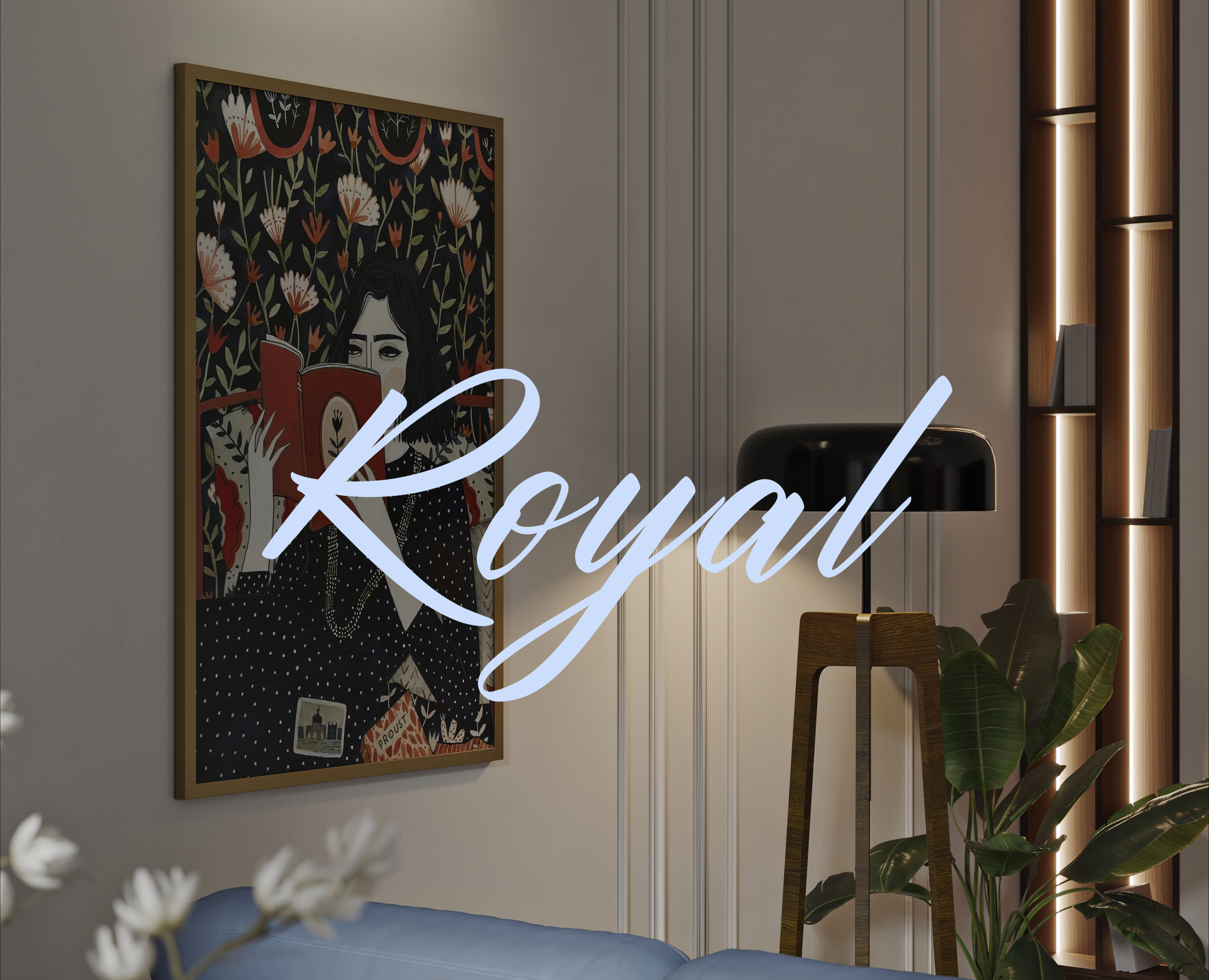 3D visualization apartment, Moscow на Dprofile