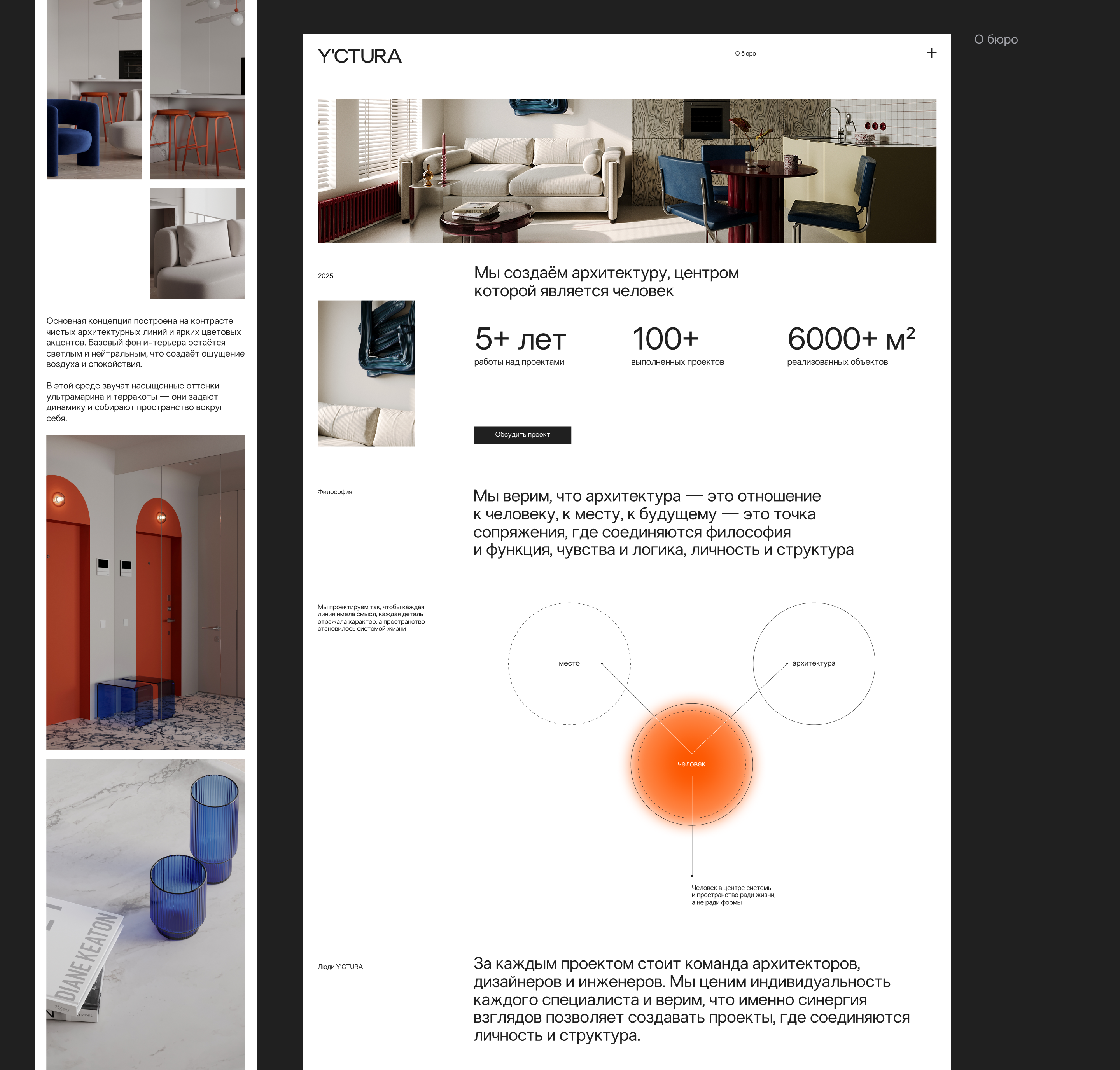 Y'CTURA — Изображение №17 — Интерфейсы, Брендинг на Dprofile