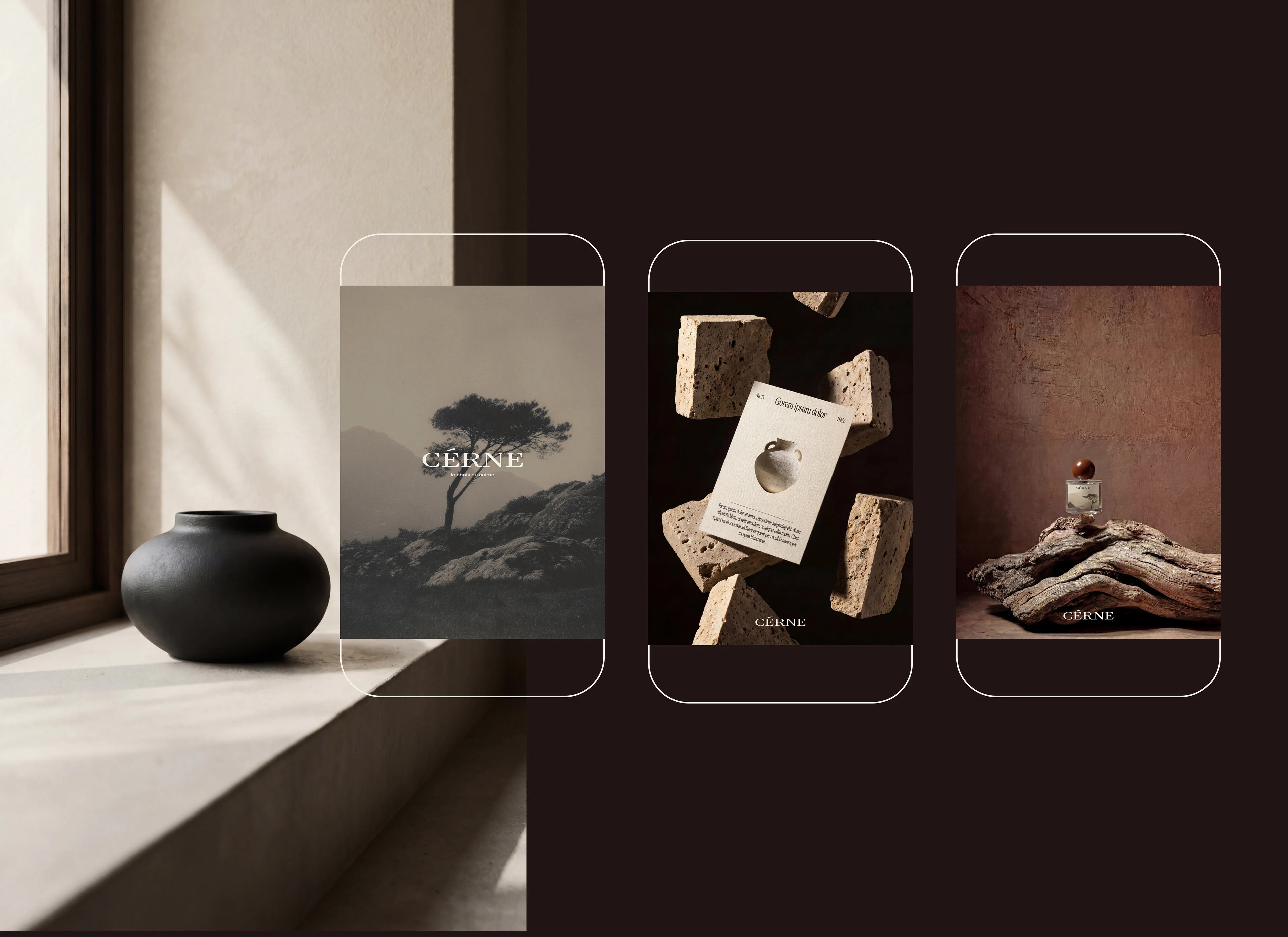 CÉRNE — quiet luxury brand concept — Изображение №12 — Брендинг на Dprofile