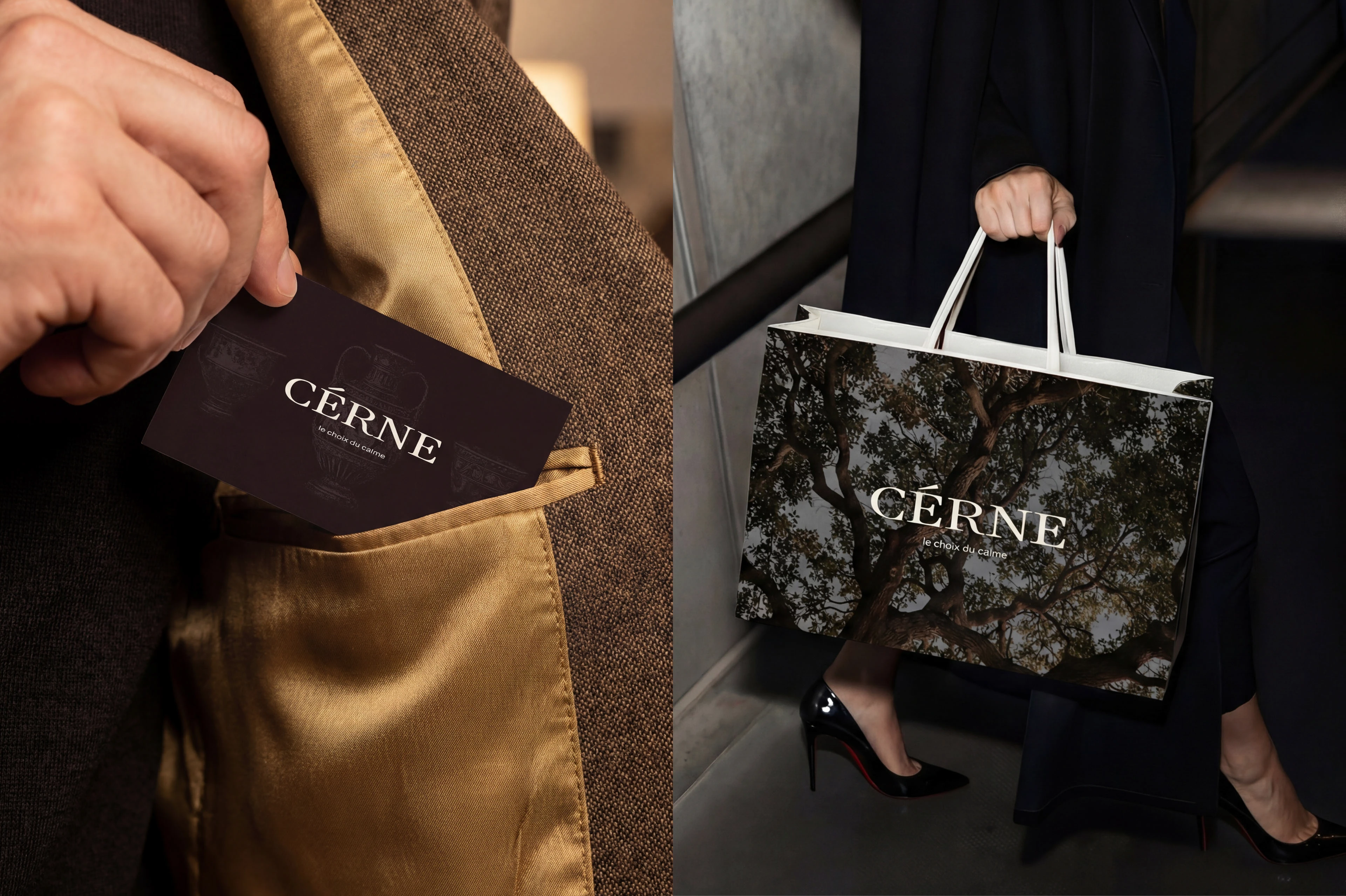 CÉRNE — quiet luxury brand concept — Изображение №10 — Брендинг на Dprofile