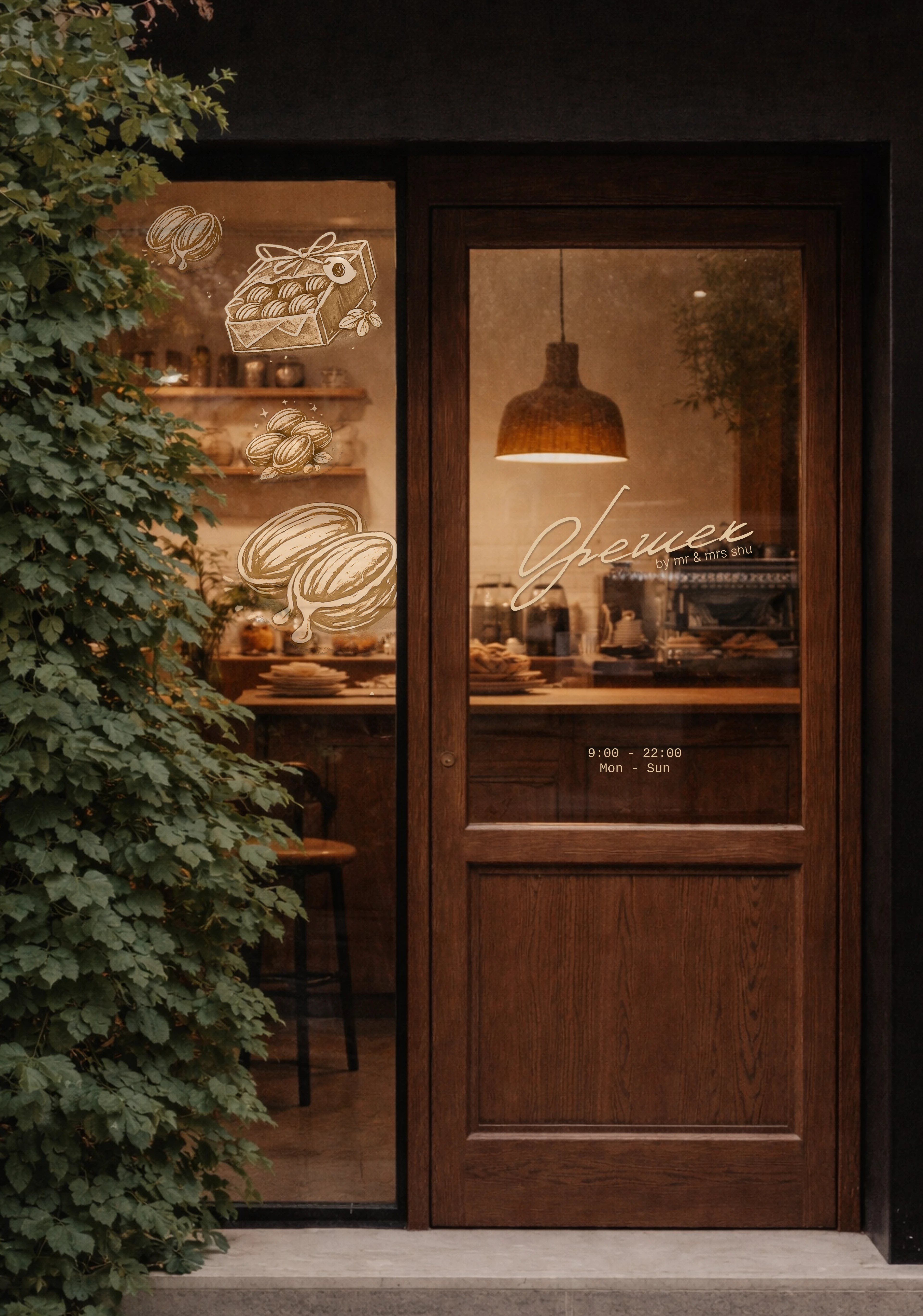 Орешек - Café Brand Identity & Visual System — Изображение №2 — Брендинг на Dprofile