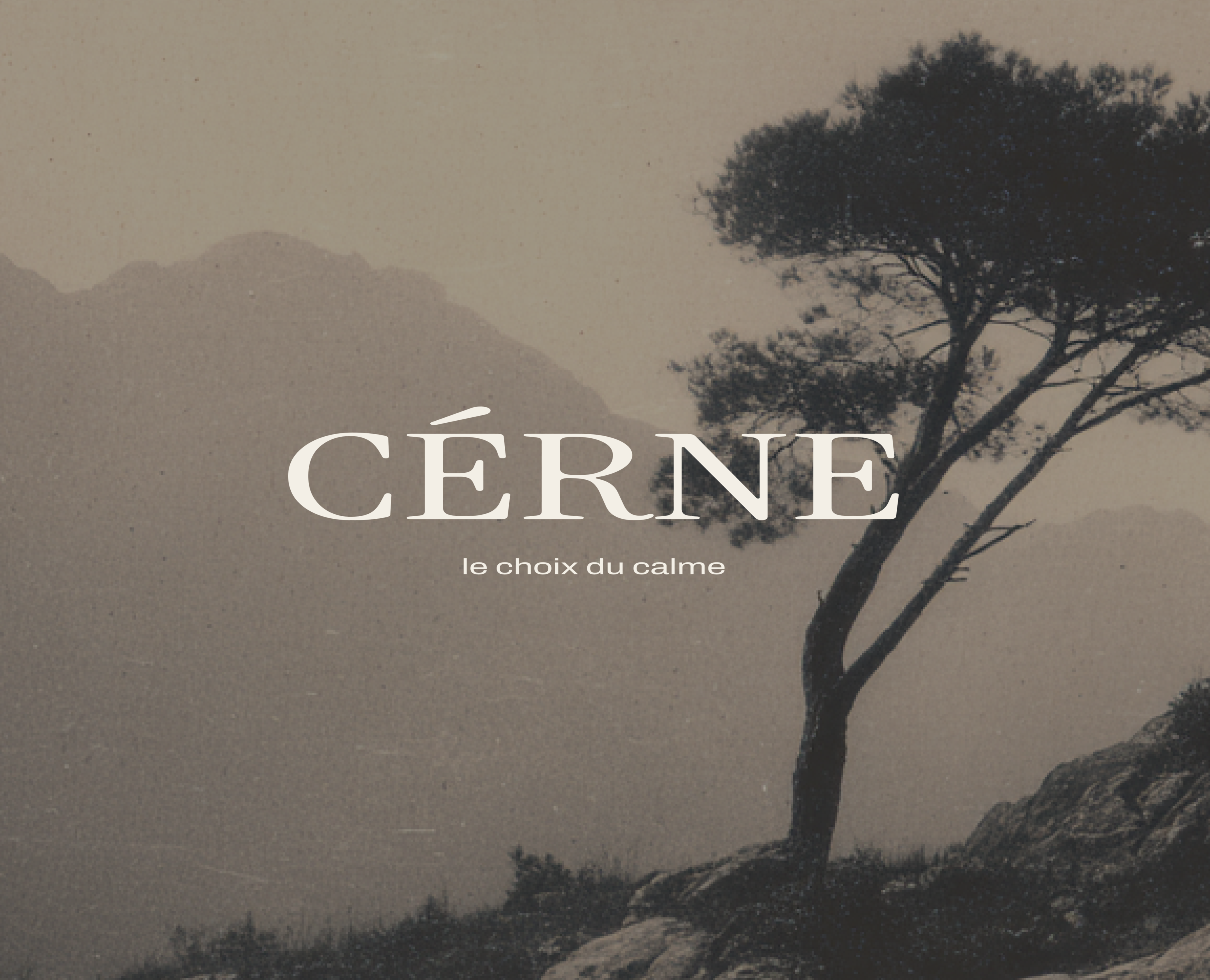 CÉRNE — quiet luxury brand concept — Брендинг на Dprofile