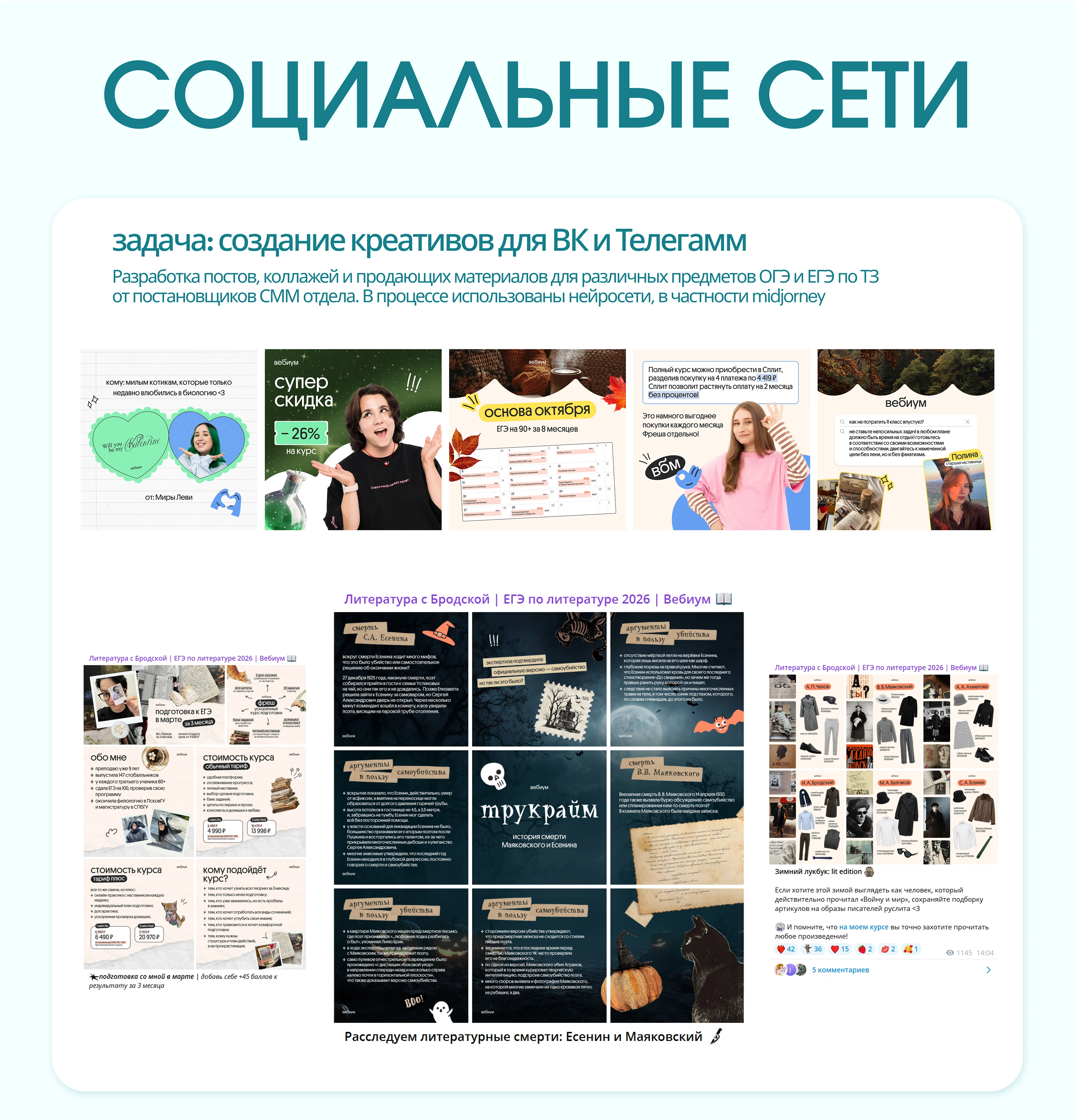 портфолио 2026 — Изображение №3 — Брендинг, Графика на Dprofile