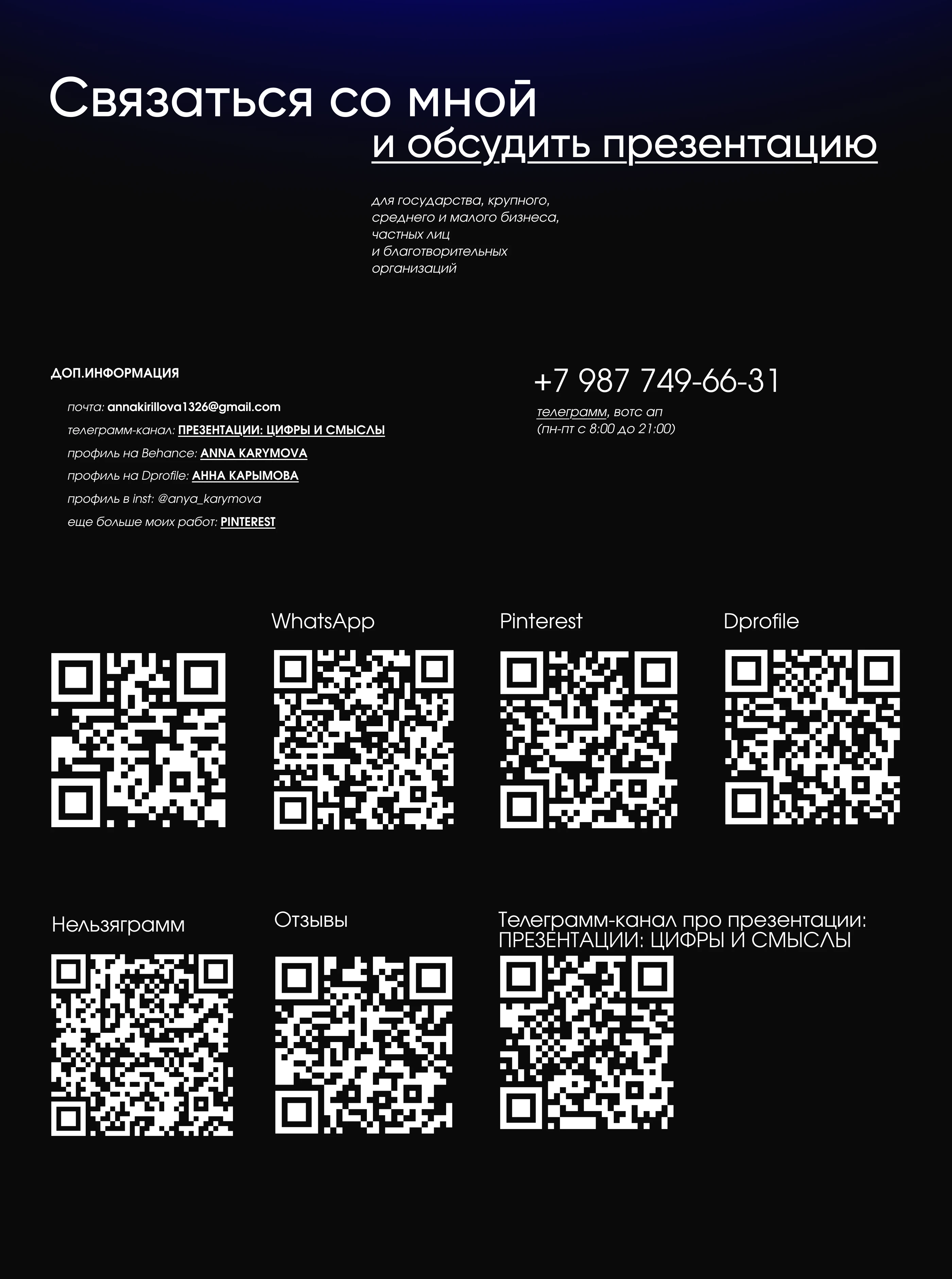 Pitch deck — Изображение №8 — 3D, Маркетинг на Dprofile