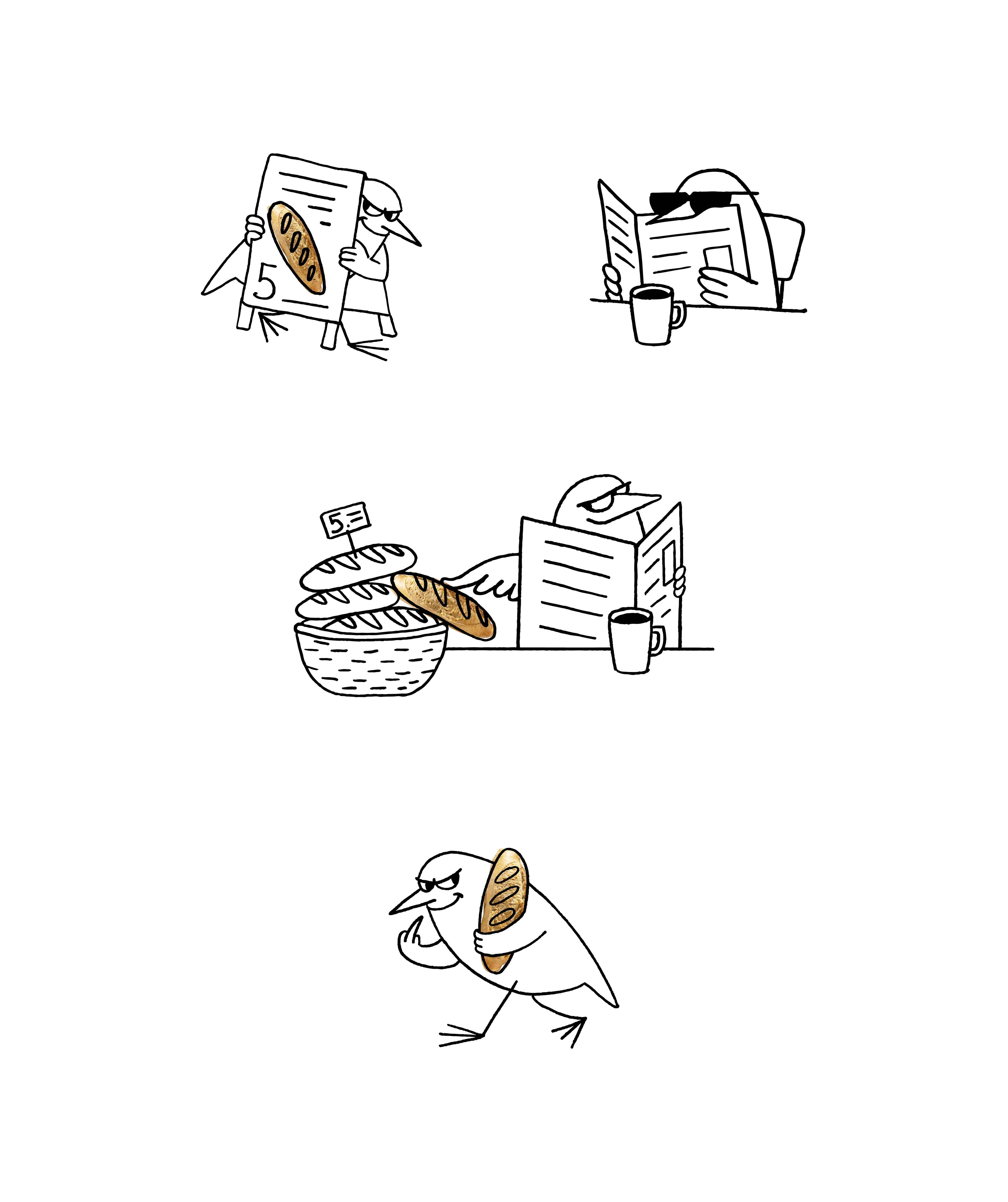 Длинный нос — Изображение №19 — Брендинг, Иллюстрация на Dprofile