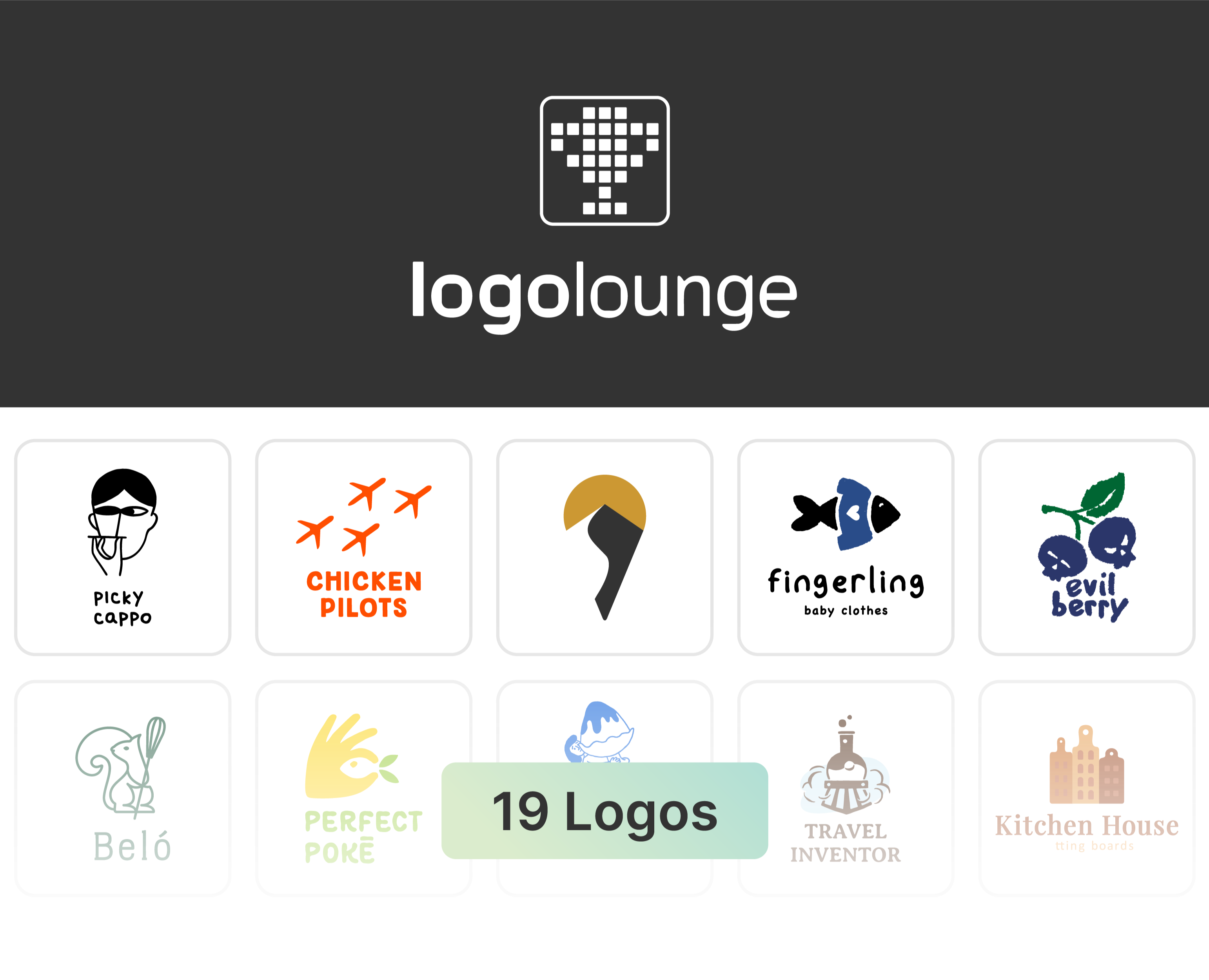 LogoLounge Winners Books 13-15 — Брендинг, Иллюстрация на Dprofile
