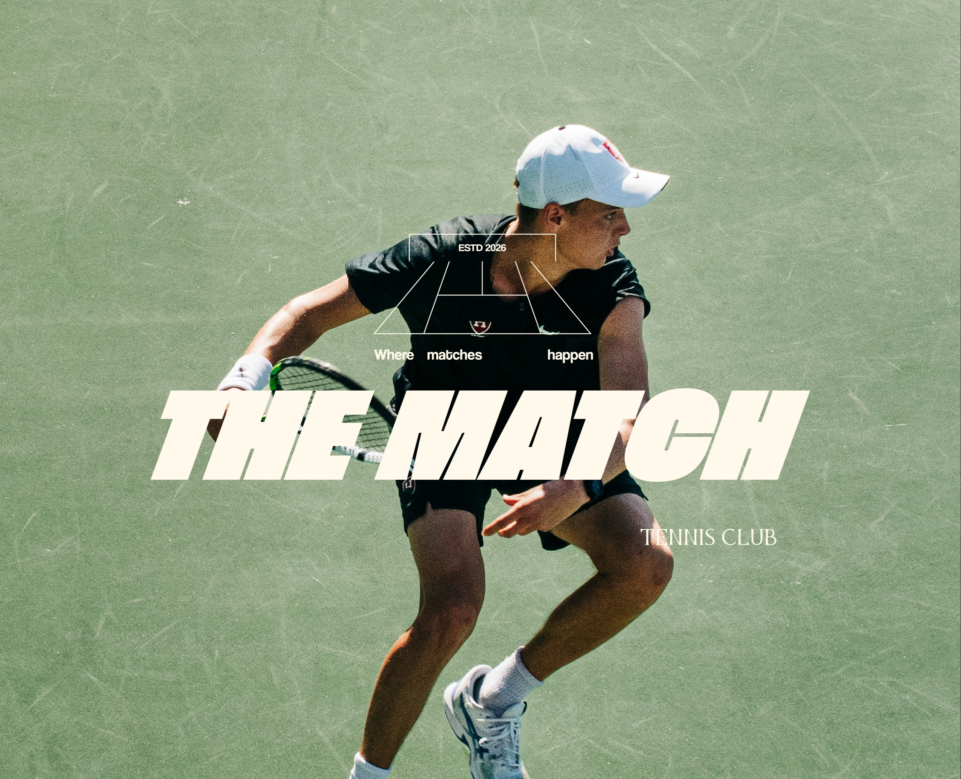 "THE MATCH" | Фирменный стиль для теннисного клуба — Брендинг на Dprofile