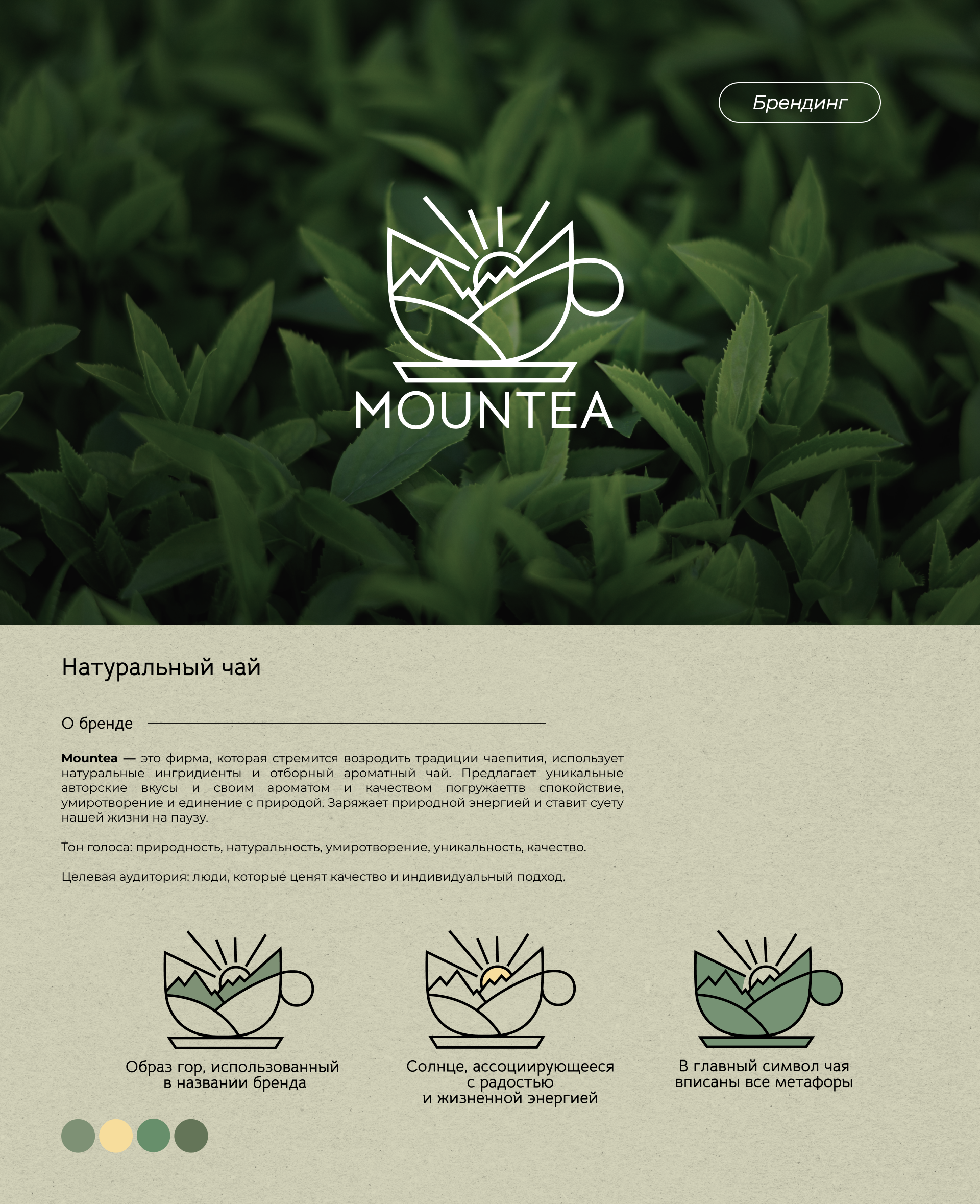 Mountea: разработка айдентики — Изображение №1 — Брендинг на Dprofile