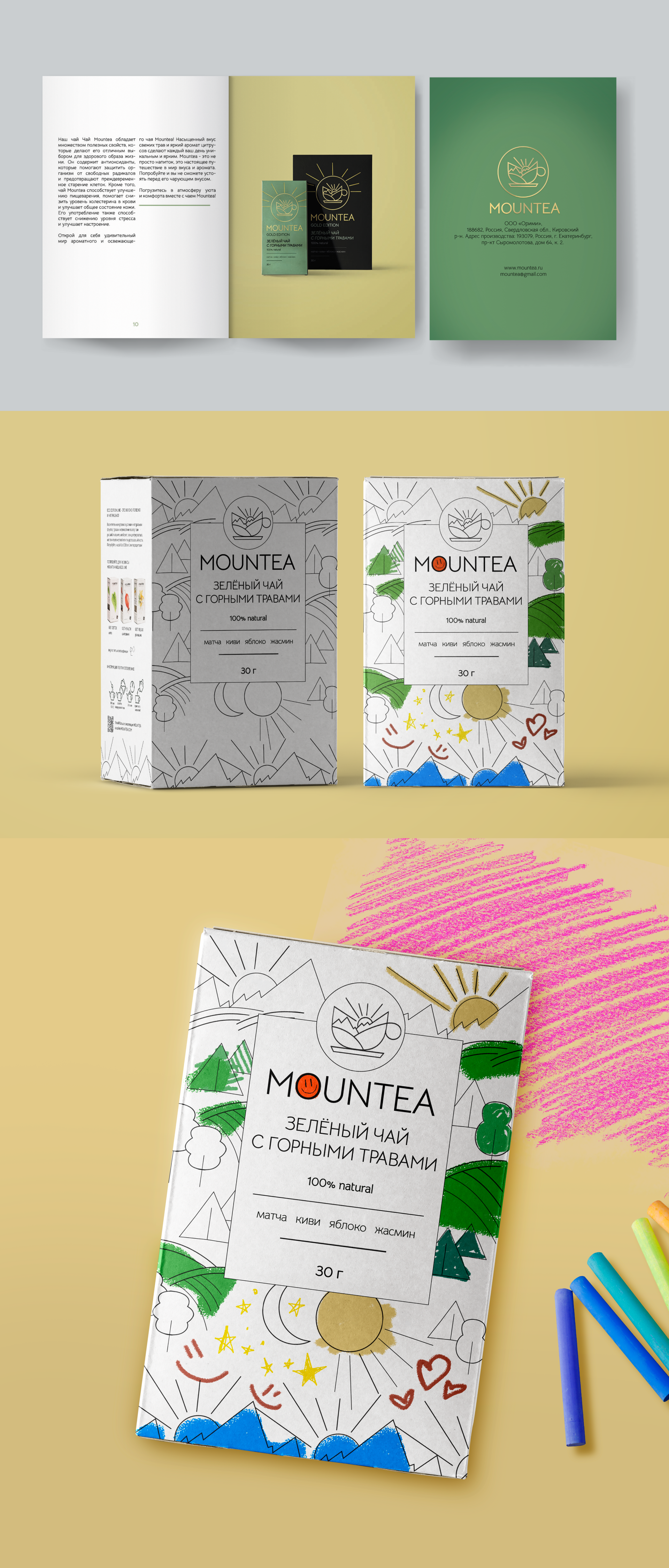 Mountea: разработка айдентики — Изображение №5 — Брендинг на Dprofile