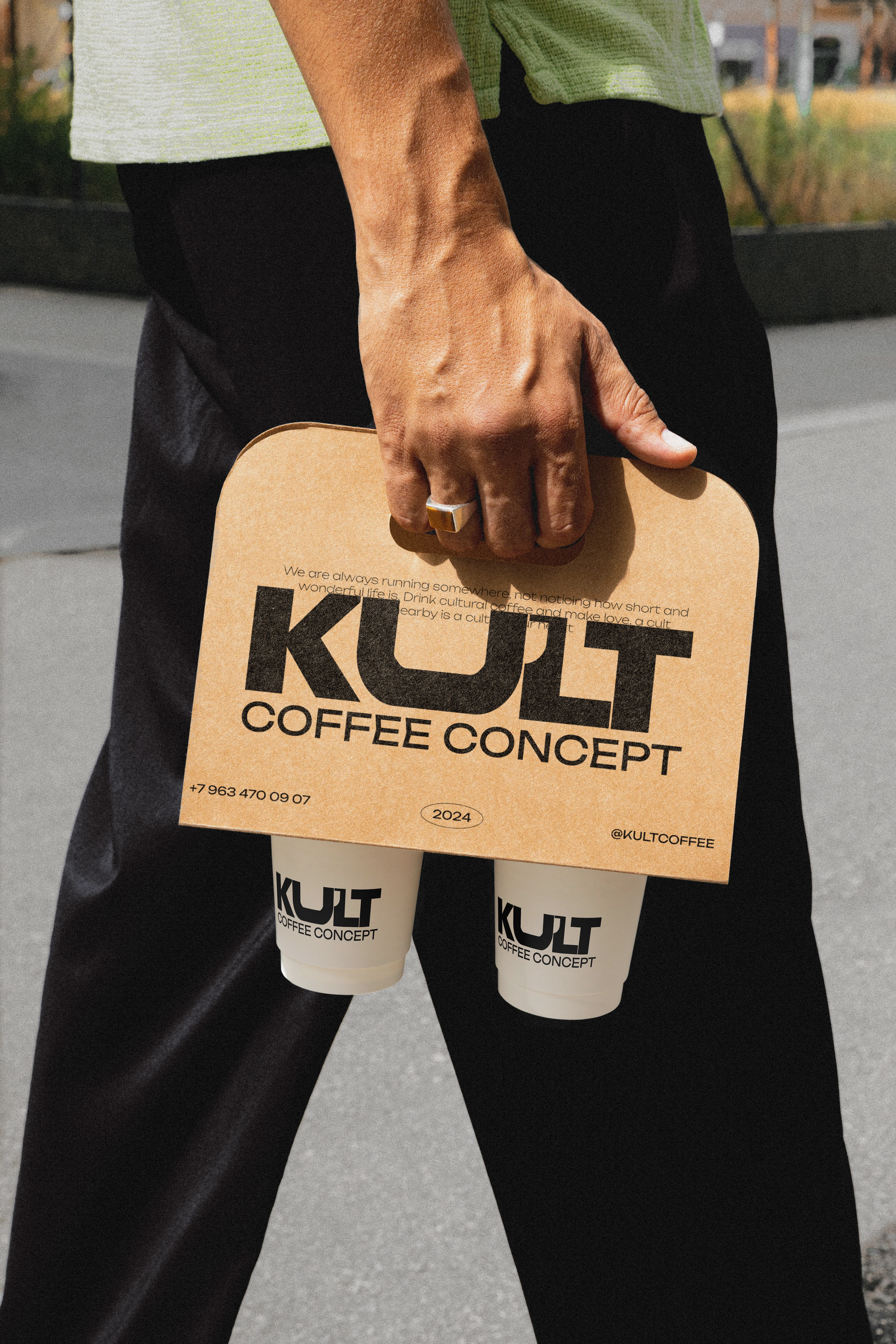 coffee shop "KULT" — Изображение №12 — Брендинг на Dprofile