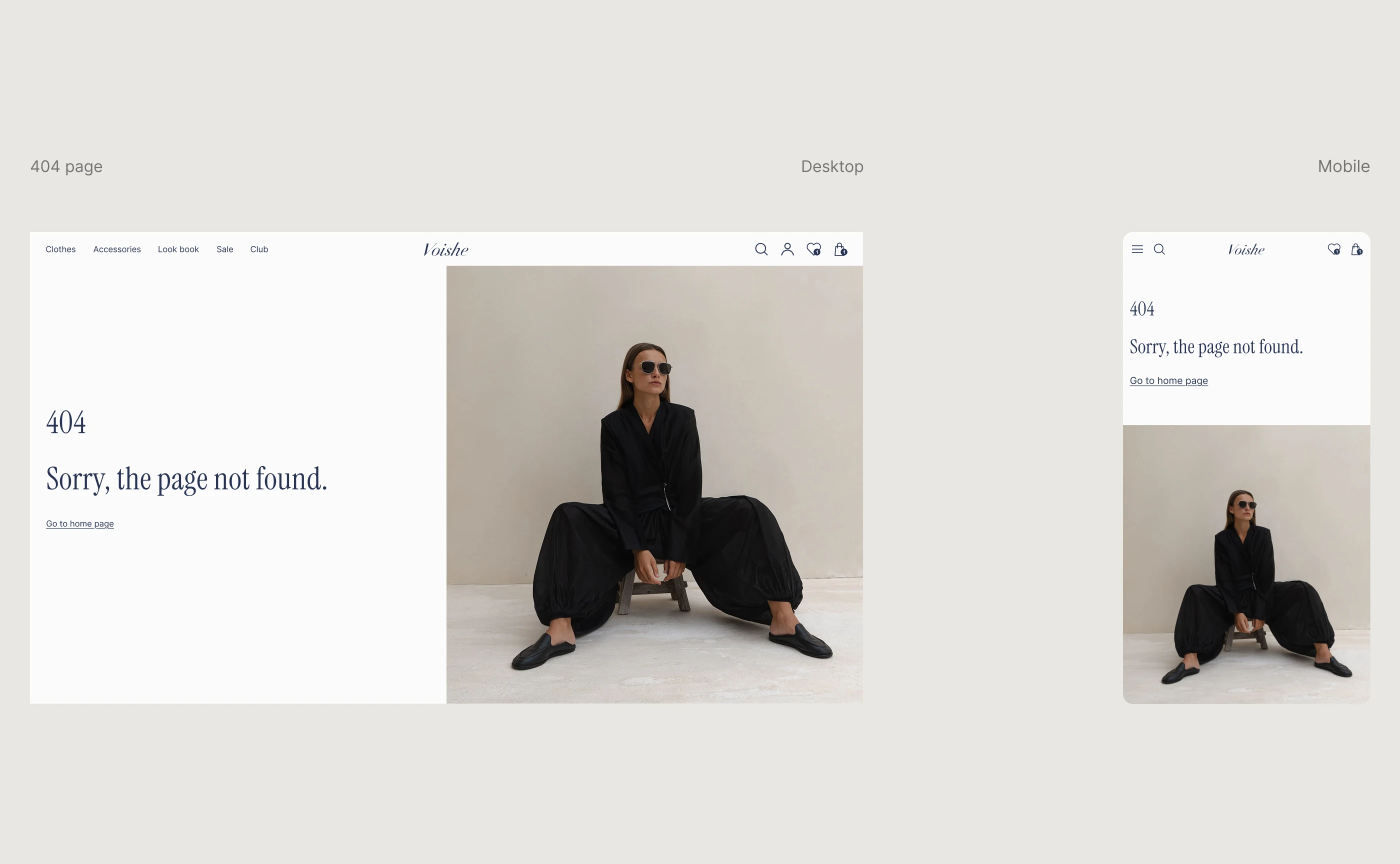 Voishe — UX/UI design, E-commerce website — Изображение №11 — Интерфейсы, Брендинг на Dprofile