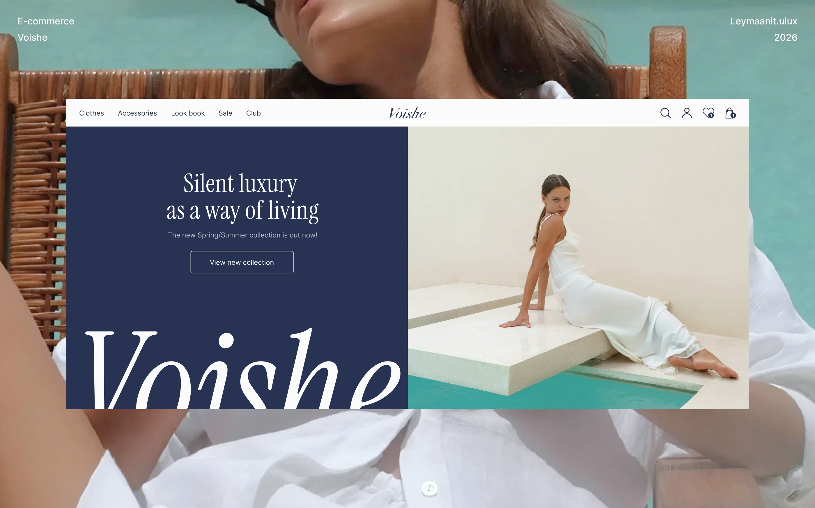 Voishe — UX/UI design, E-commerce website — Изображение №1 — Интерфейсы, Брендинг на Dprofile