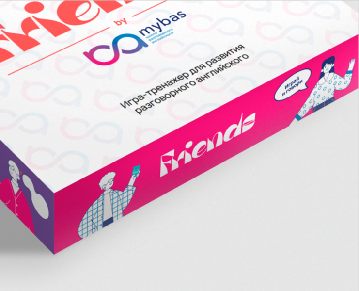Дизайн настольной игры Friends by Mybas | 2024 — Брендинг на Dprofile