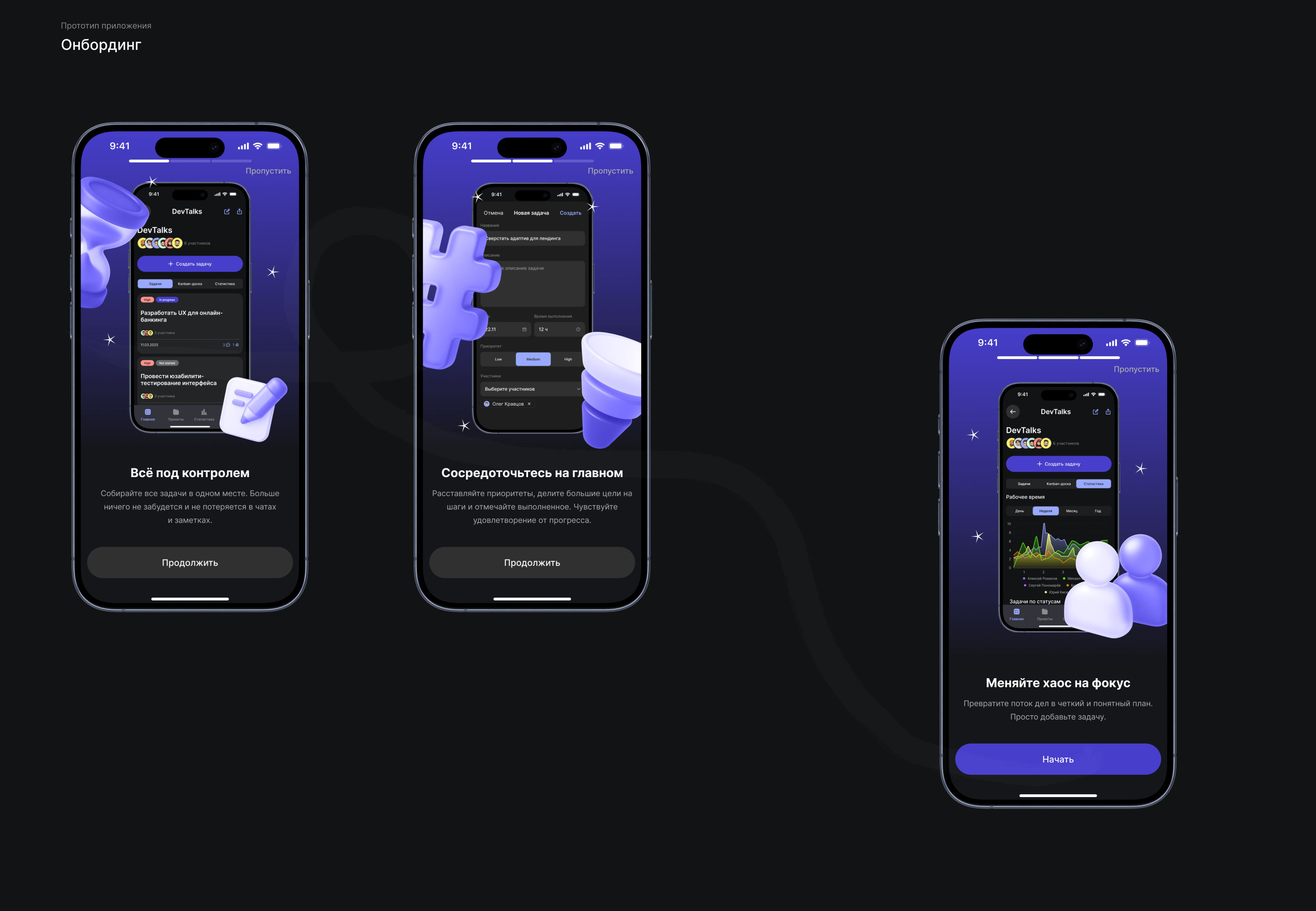 Таск менеджер PlanIt — Изображение №9 — Интерфейсы на Dprofile