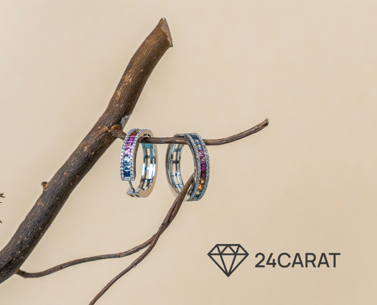 24CARAT - Магазин ювелирного искусства — Интерфейсы, Брендинг на Dprofile