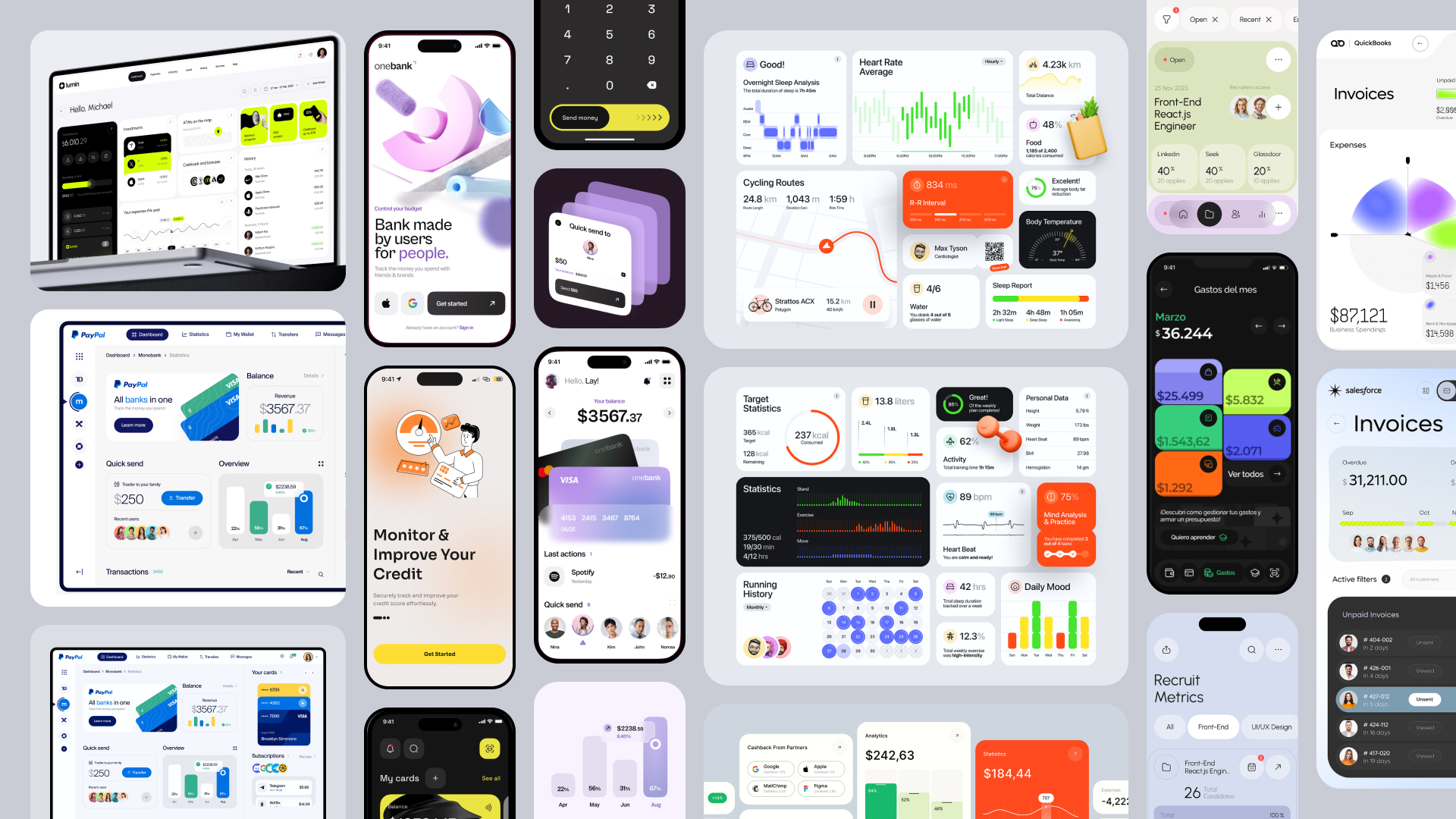 Ready Bank: современный UI для цифрового банка — Изображение №6 — Интерфейсы на Dprofile