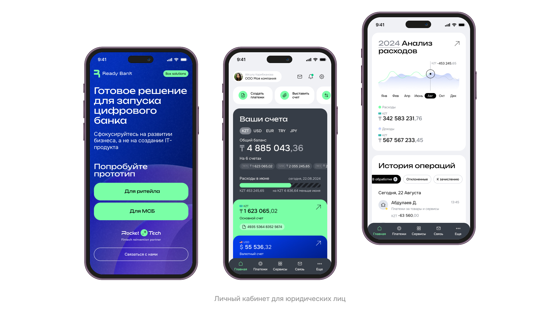 Ready Bank: современный UI для цифрового банка — Изображение №5 — Интерфейсы на Dprofile