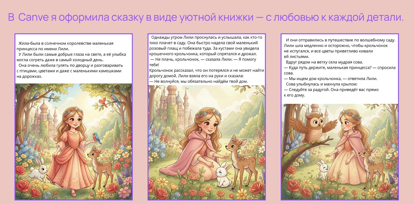 Сказка, созданная вместе с нейросетью — Изображение №13 — Иллюстрация, Графика на Dprofile