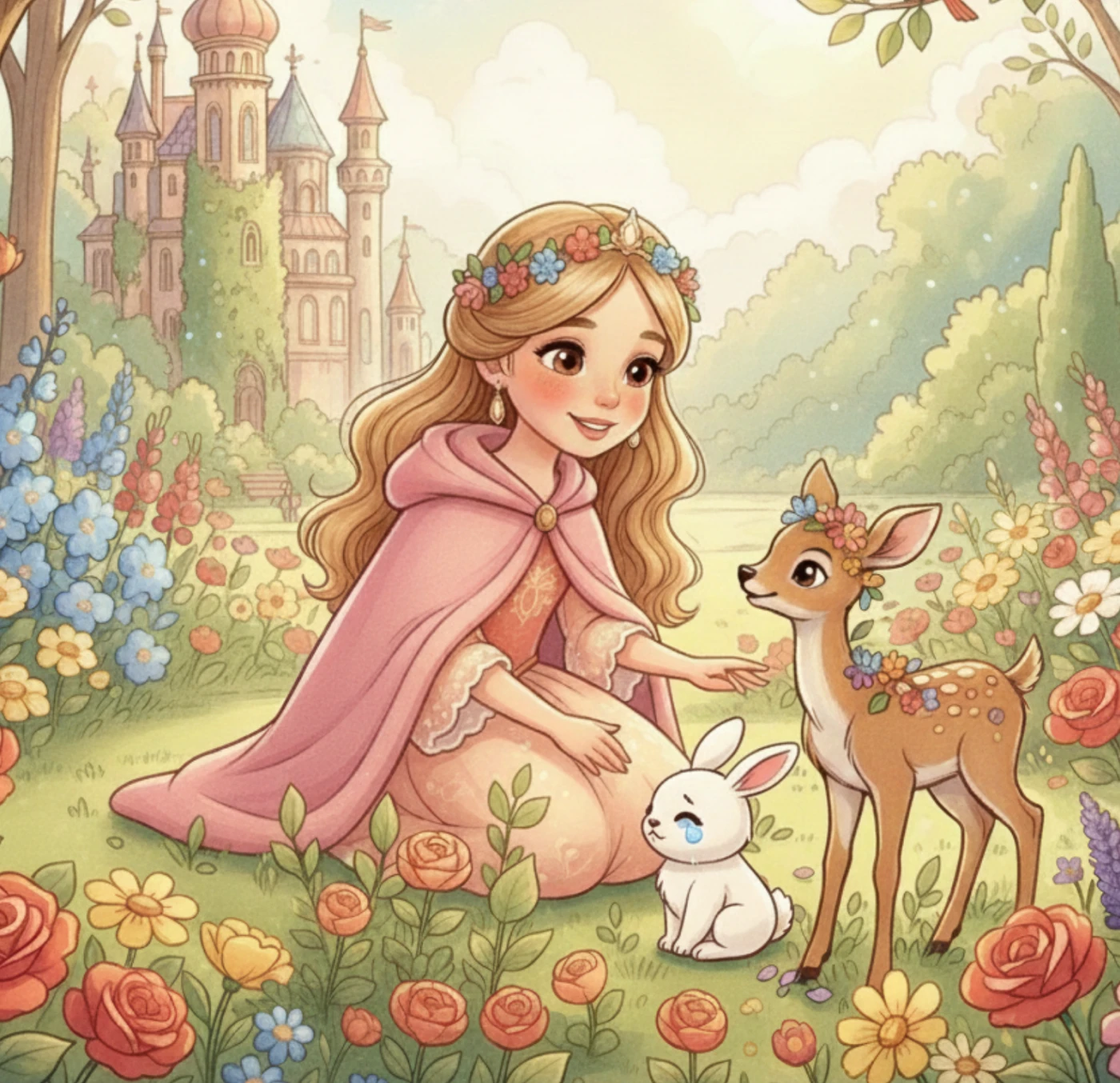 Сказка, созданная вместе с нейросетью — Изображение №4 — Иллюстрация, Графика на Dprofile