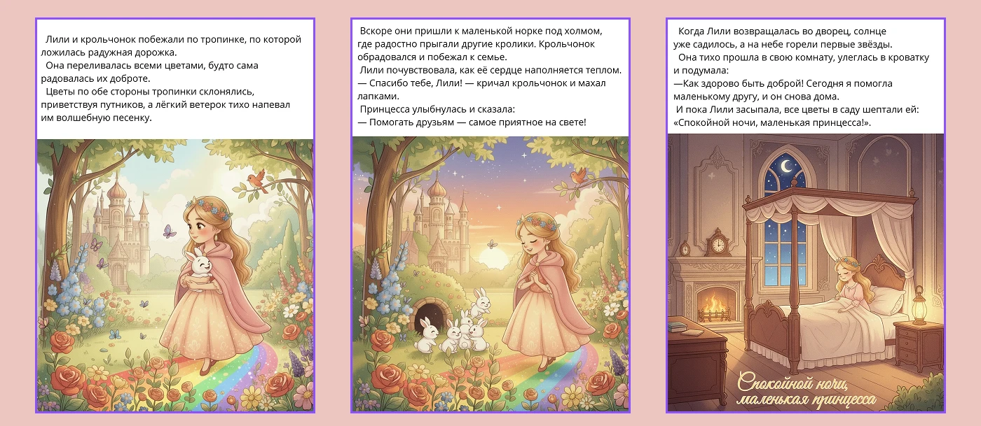 Сказка, созданная вместе с нейросетью — Изображение №14 — Иллюстрация, Графика на Dprofile