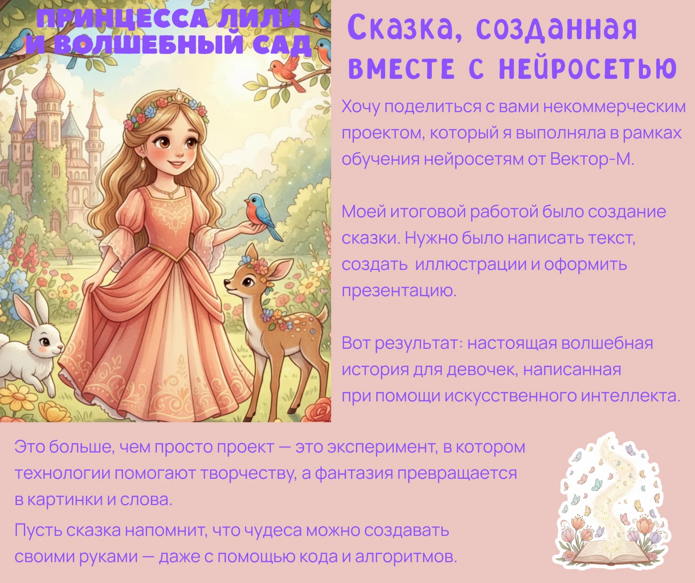 Сказка, созданная вместе с нейросетью — Изображение №1 — Иллюстрация, Графика на Dprofile