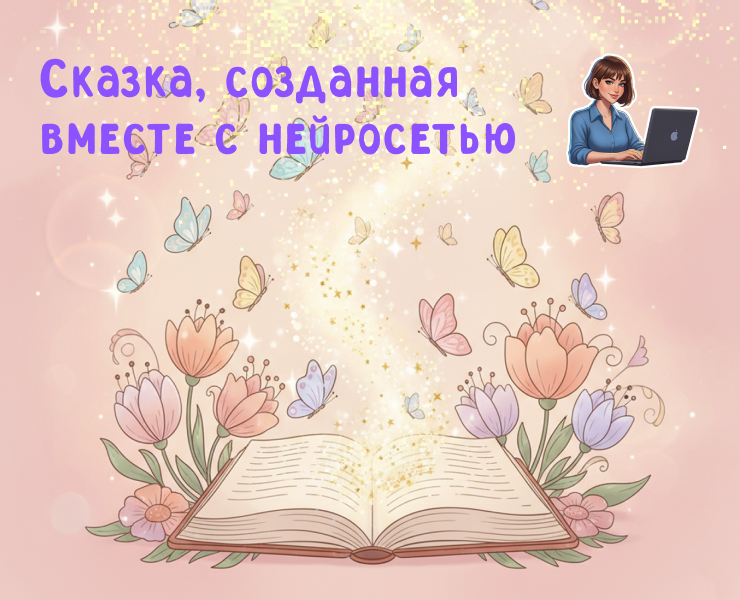 Сказка, созданная вместе с нейросетью на Dprofile