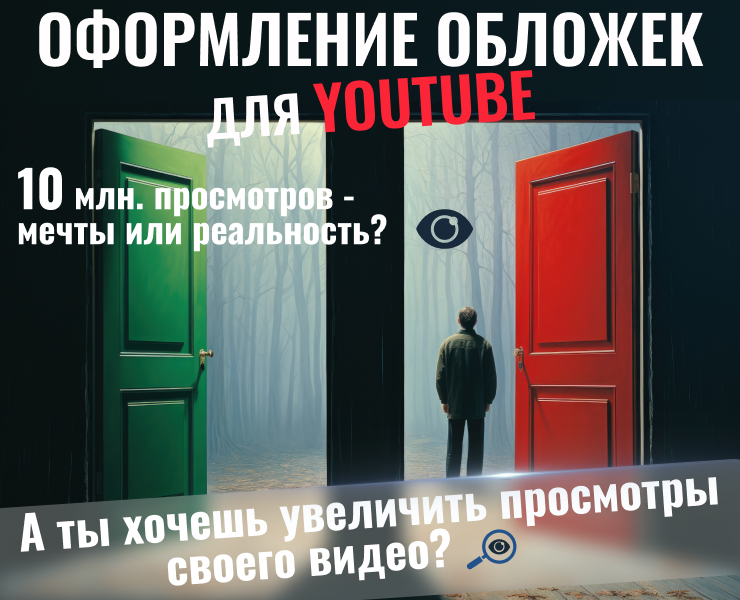 Обложки для ютуб видео — Графика, Маркетинг на Dprofile
