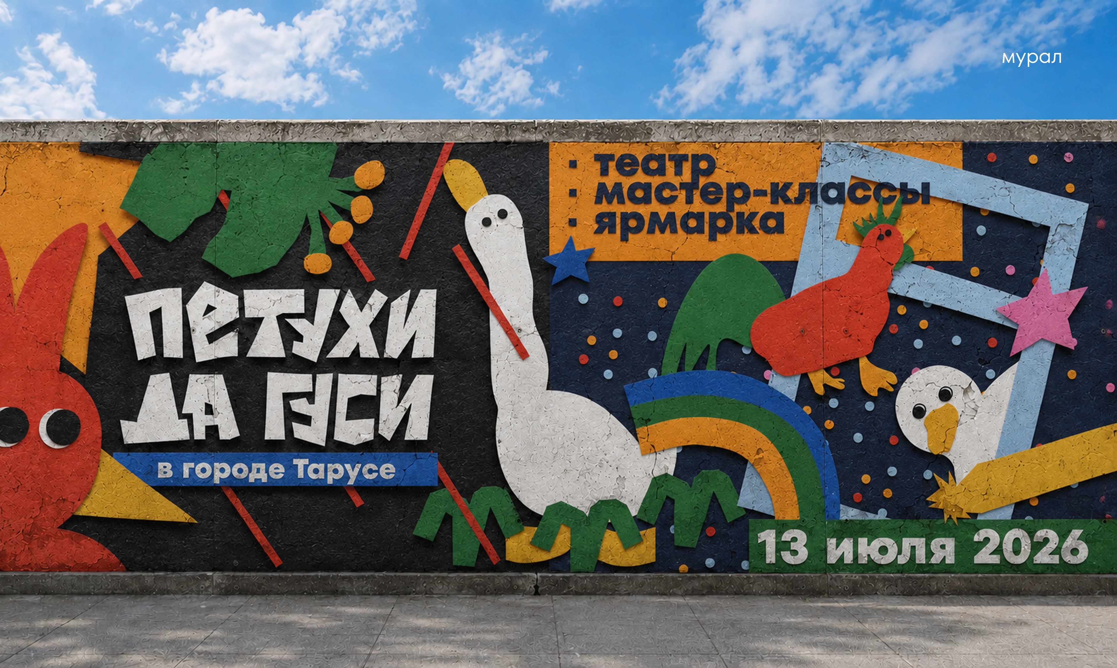 ПЕТУХИ ДА ГУСИ | айдентика и фирменный стиль фестиваля — Изображение №18 — Брендинг на Dprofile