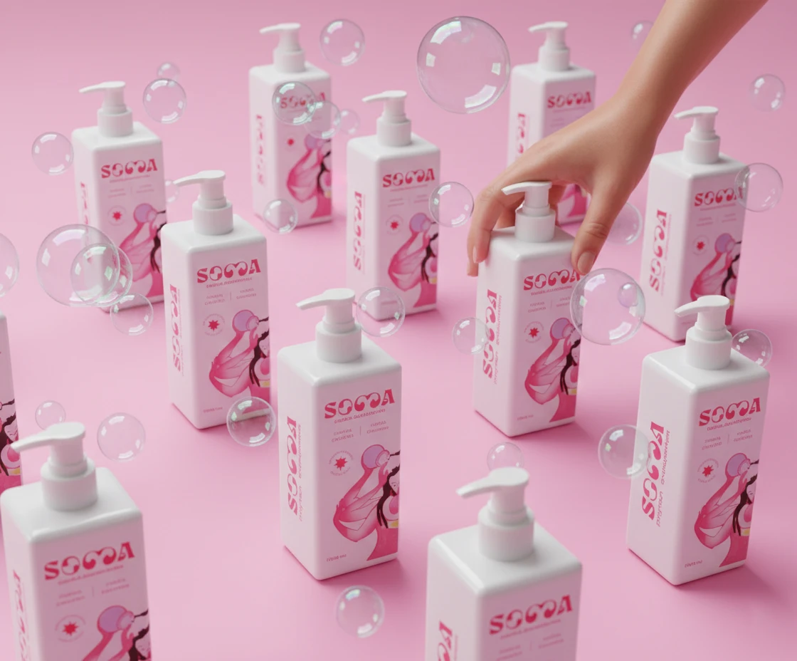 SHAMPOO BRANDING || PACKAGE DESIGN — Изображение №7 — Брендинг на Dprofile