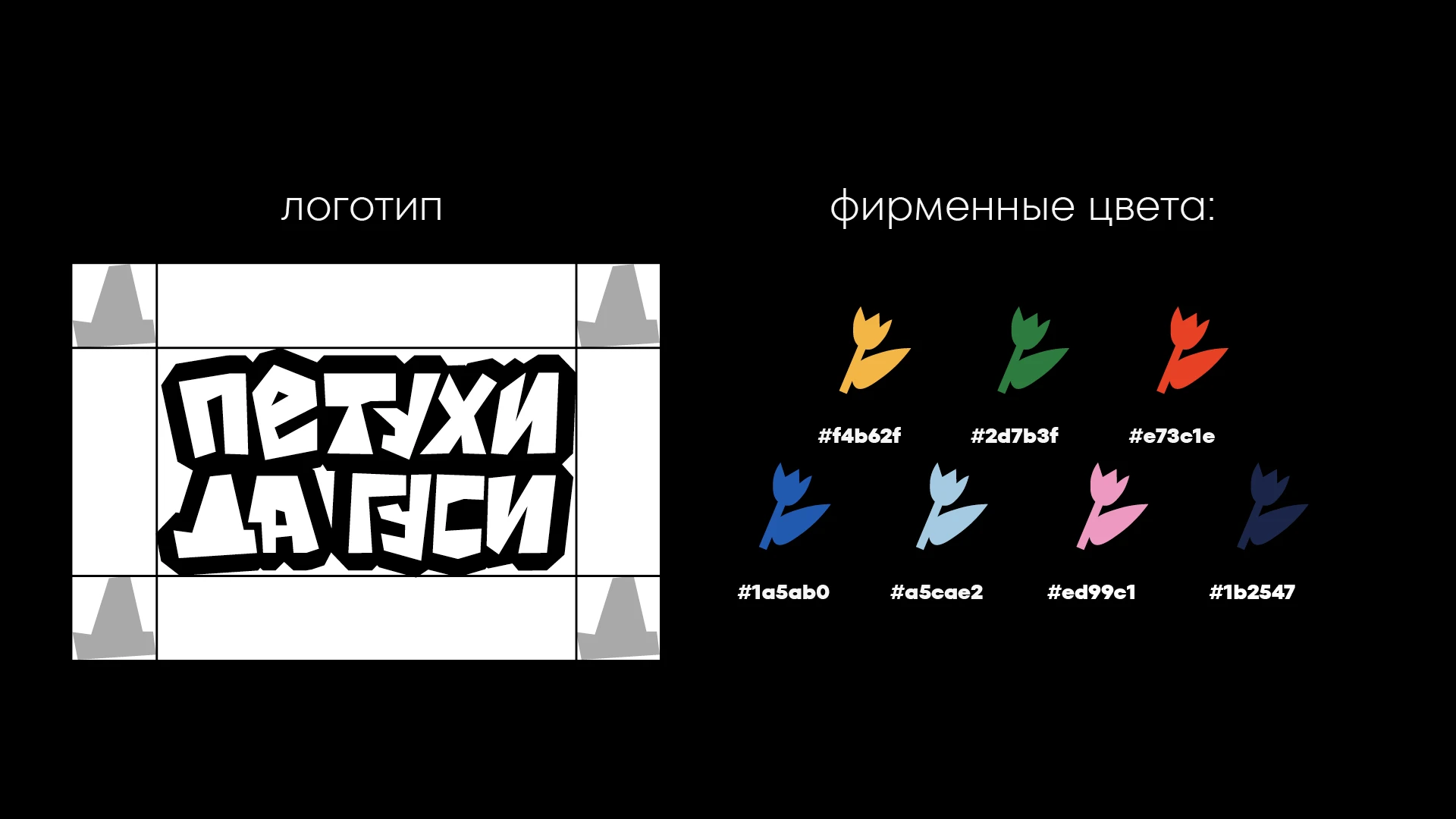 ПЕТУХИ ДА ГУСИ | айдентика и фирменный стиль фестиваля — Изображение №3 — Брендинг на Dprofile