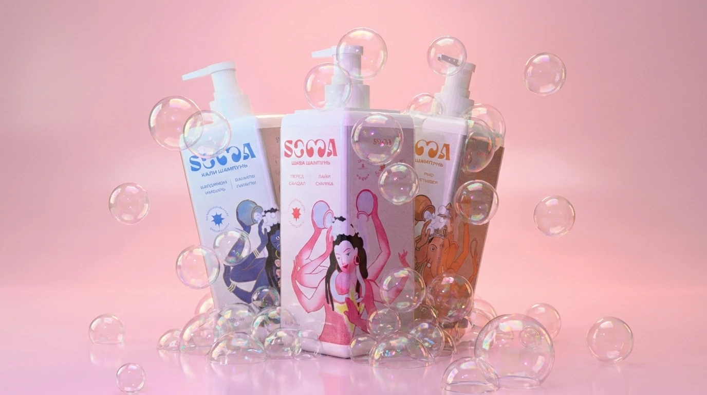 SHAMPOO BRANDING || PACKAGE DESIGN — Изображение №2 — Брендинг на Dprofile