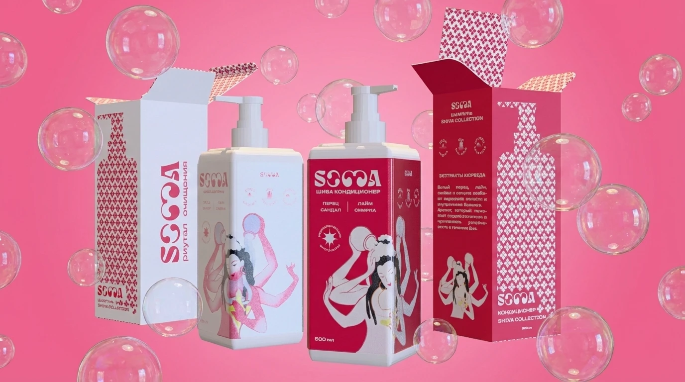 SHAMPOO BRANDING || PACKAGE DESIGN — Изображение №14 — Брендинг на Dprofile