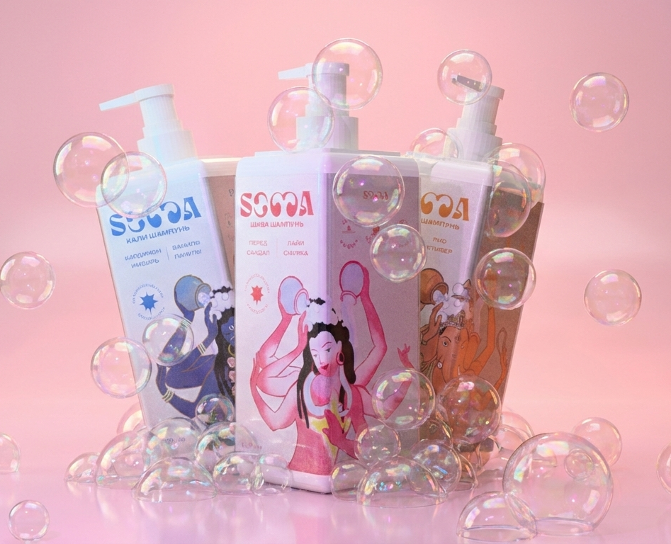 SHAMPOO BRANDING || PACKAGE DESIGN — Брендинг на Dprofile