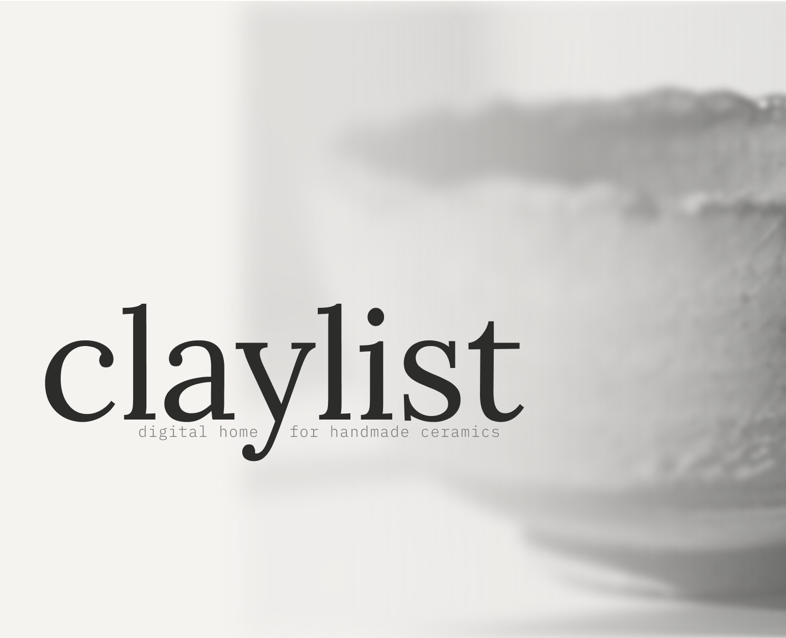 claylist, магазин керамики ручной работы — Интерфейсы на Dprofile