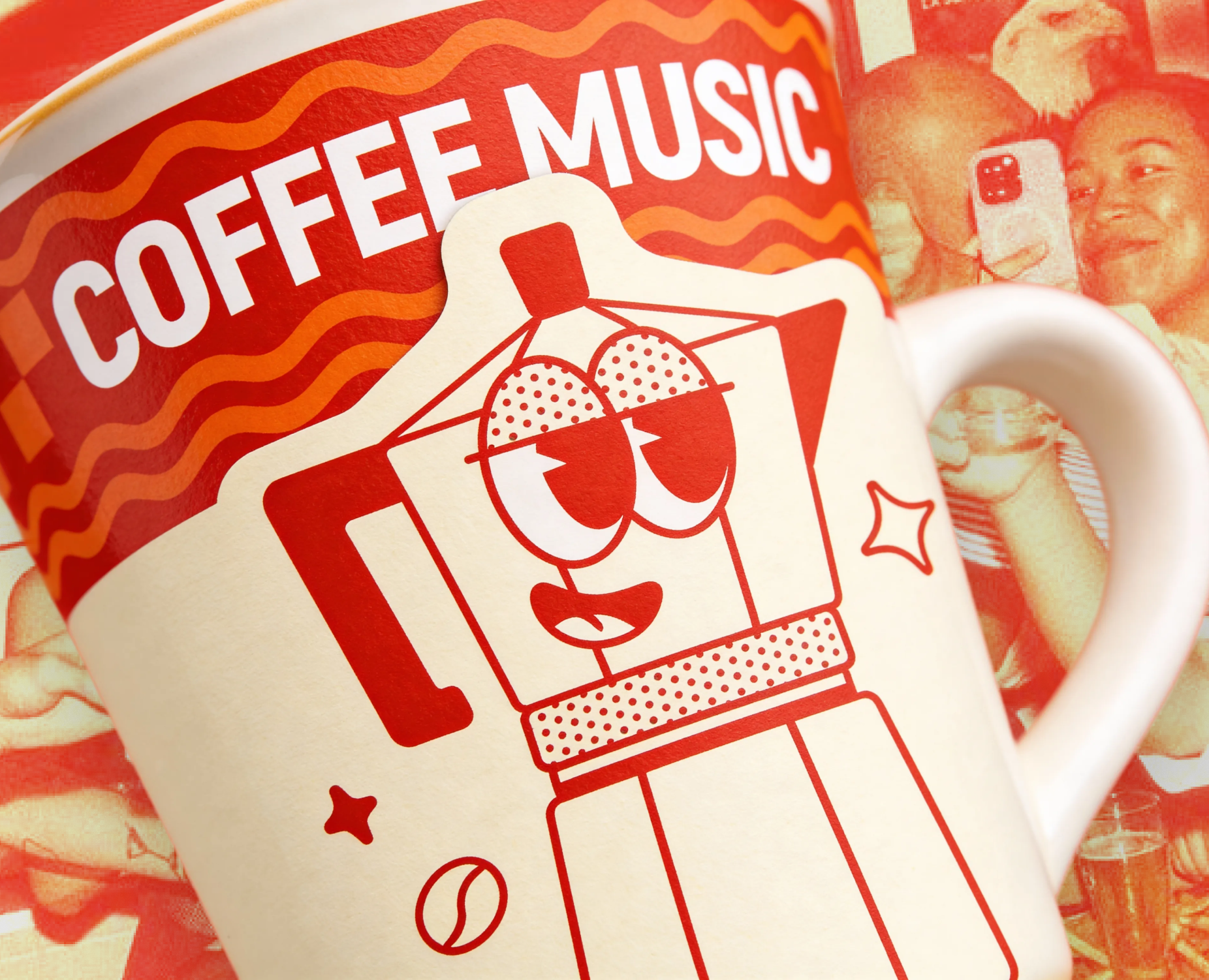 COFFEE MUSIC | Брендинг и Веб-дизайн на Dprofile