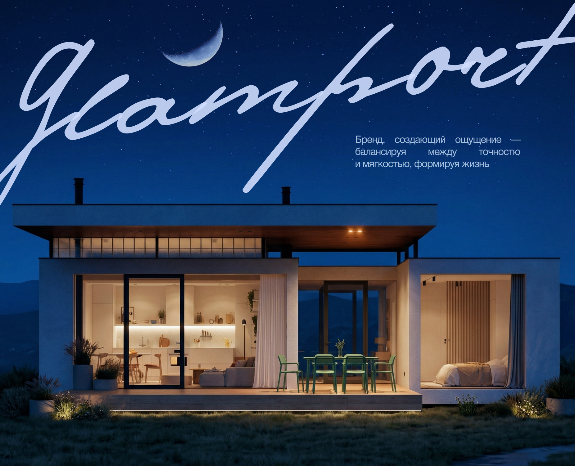 Glamport | Брендинг и Веб-дизайн на Dprofile