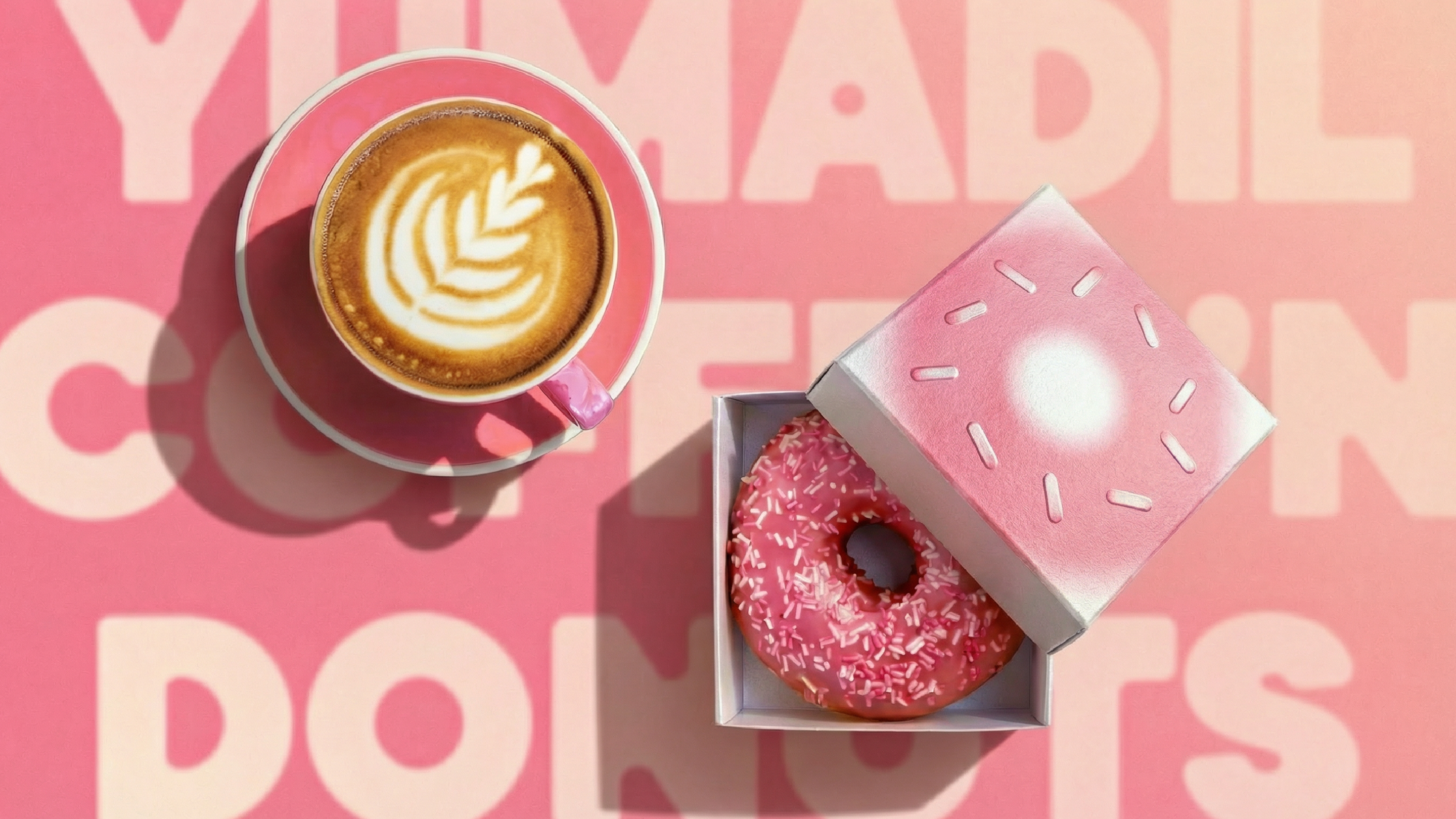 COFFEE'N DONUTS BRAND IDENTITY YUMADIL CAFE / КОФЕ И ПОНЧИКИ — Изображение №7 — Брендинг на Dprofile
