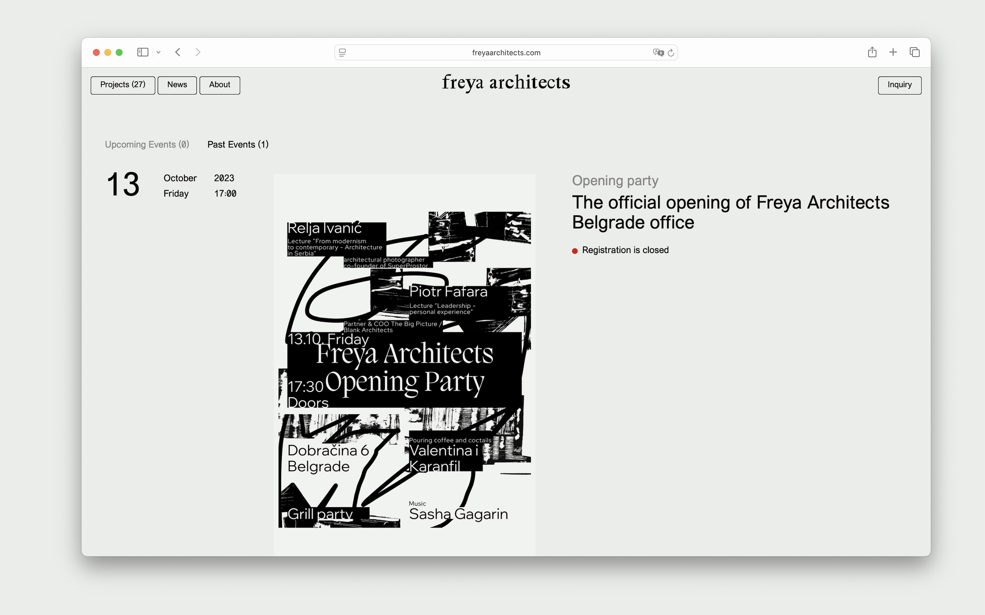 Сайт для архитектурного бюро Freya Architects — Изображение №6 — Интерфейсы на Dprofile