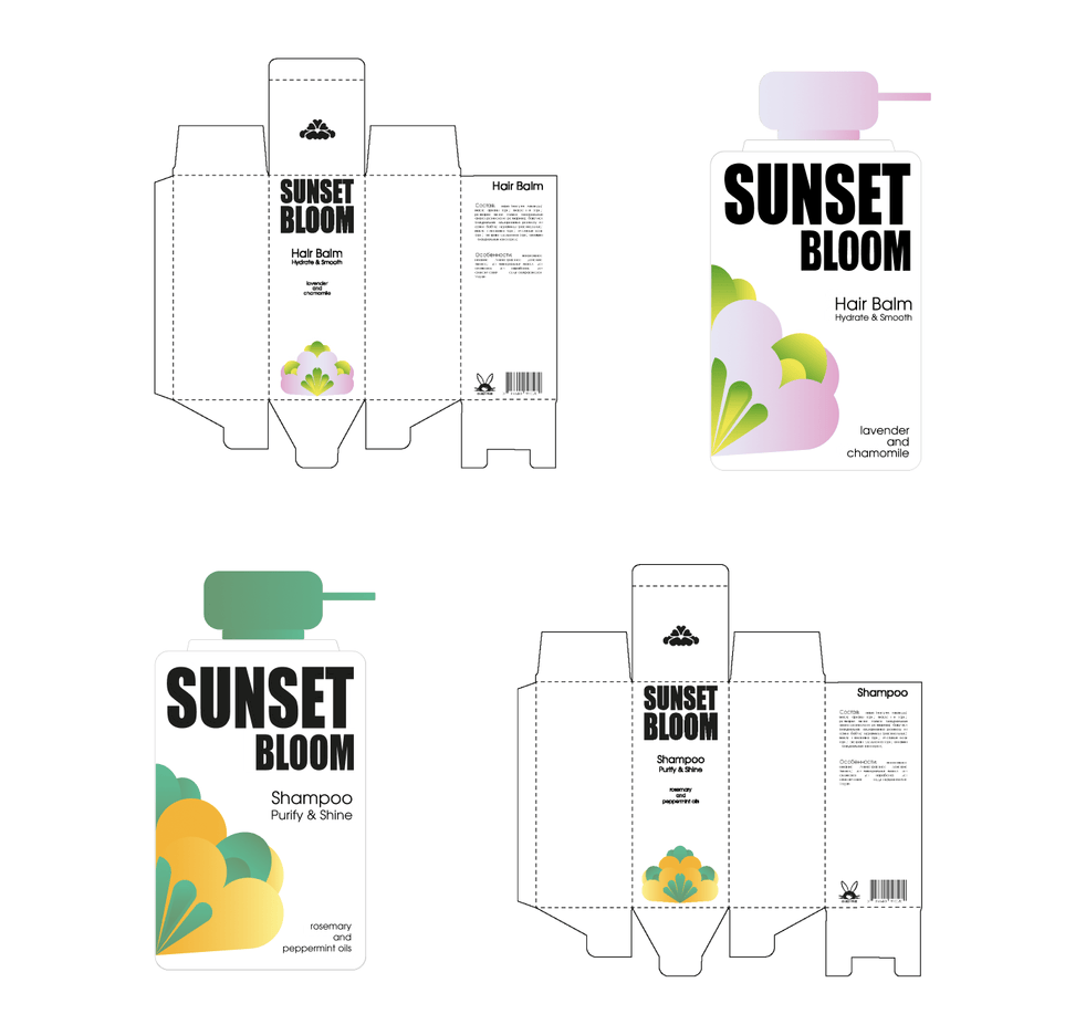 BRAND IDENTITY | LOGO | BRANDING | SUNSETBLOOM — Изображение №6 — Брендинг на Dprofile
