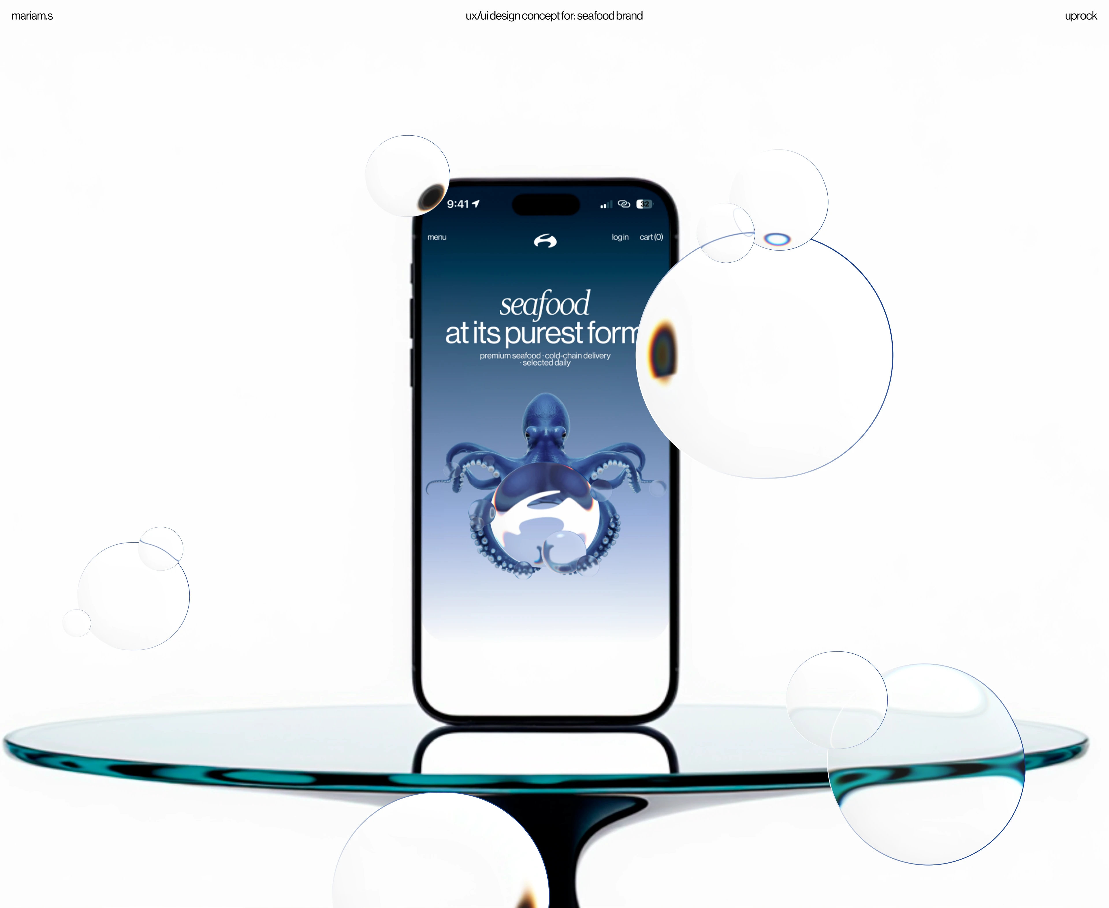 aqua - eCommerce - UX/UI — Изображение №1 — Интерфейсы, Брендинг на Dprofile