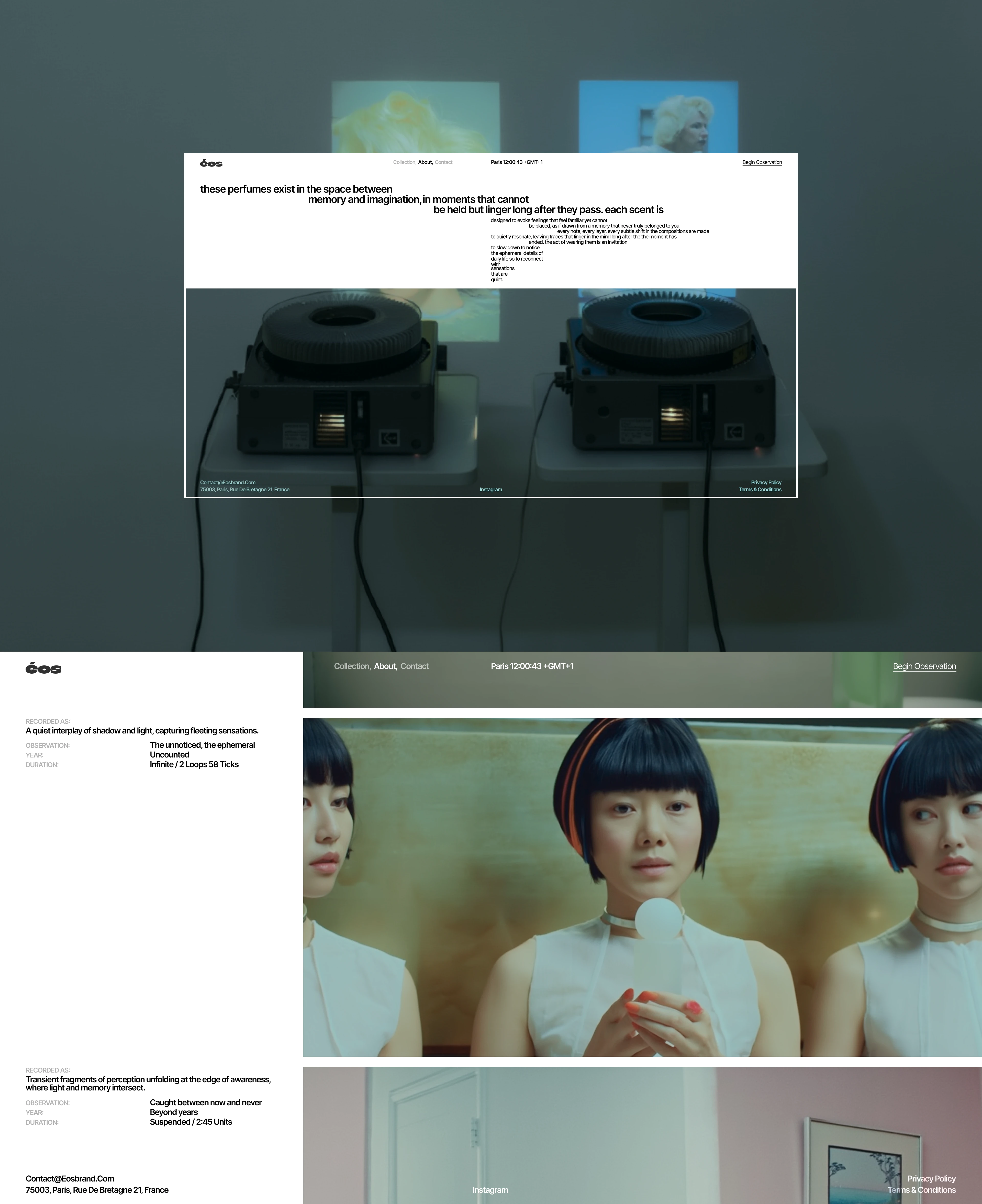 éos - web design — Изображение №9 — Интерфейсы, Брендинг на Dprofile